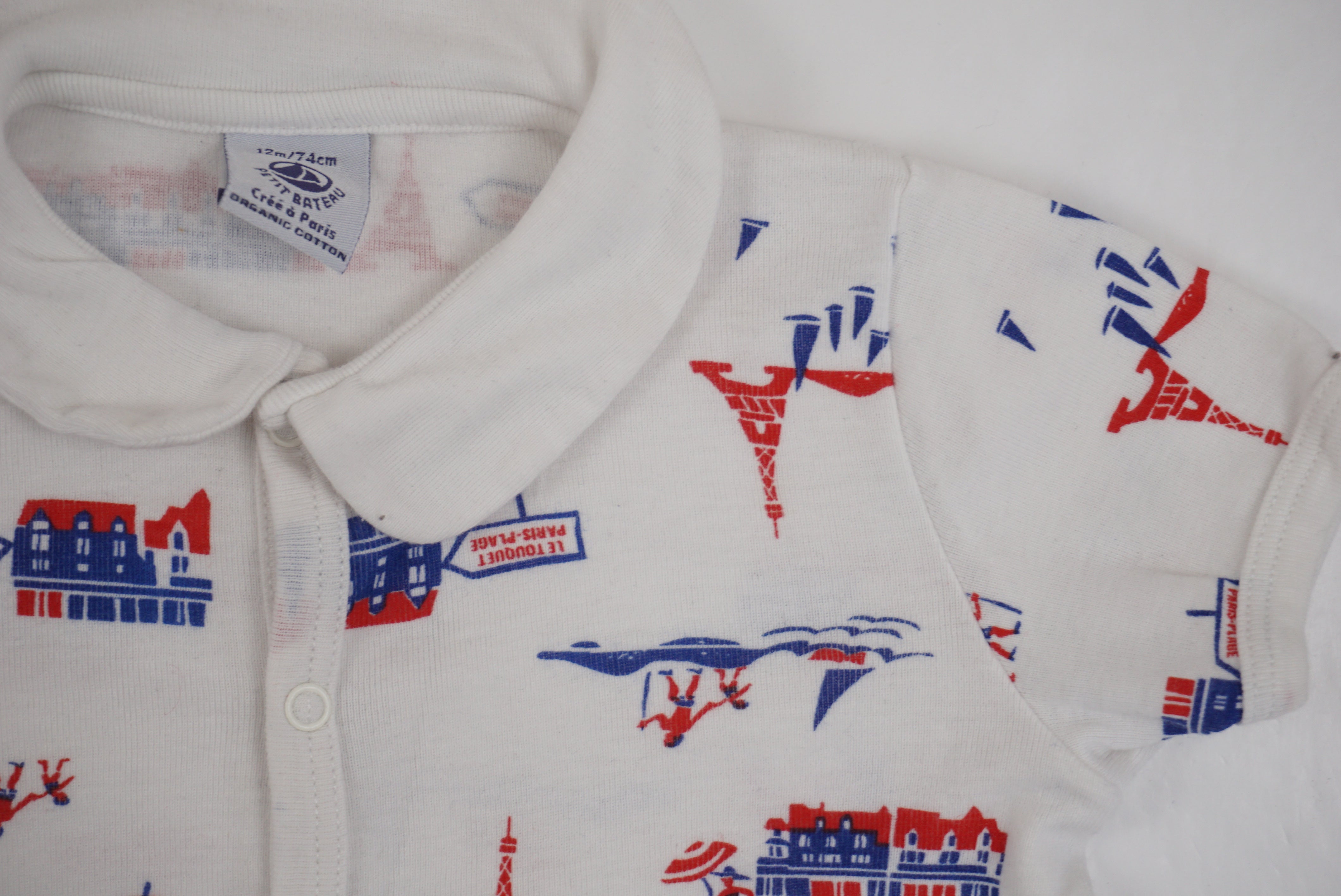 Combishort Multicolore - 12 mois