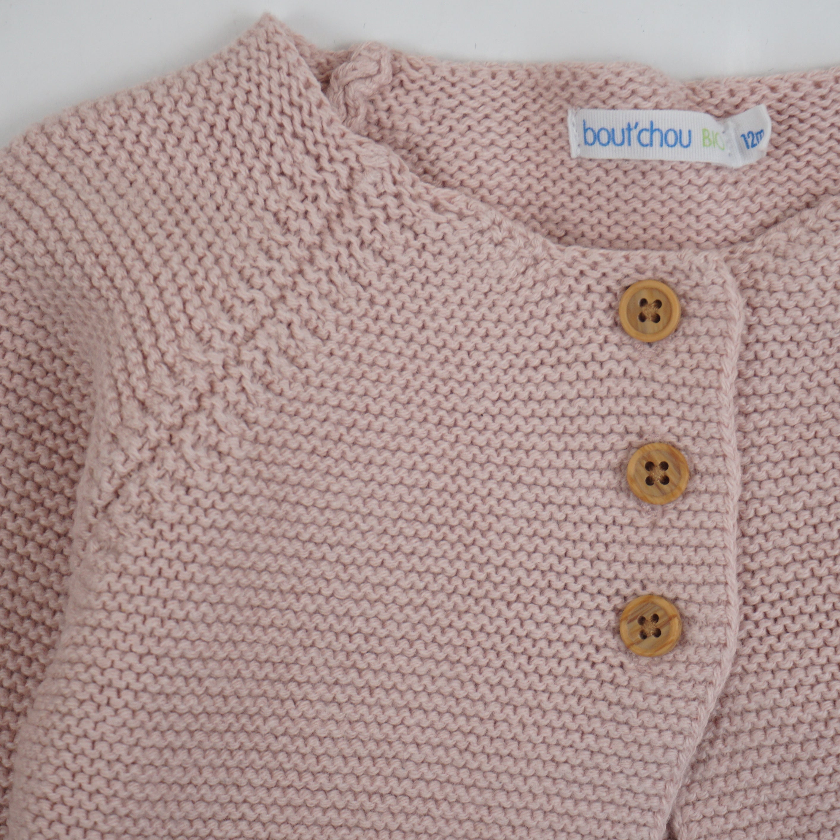 Gilet Rose - 12 mois