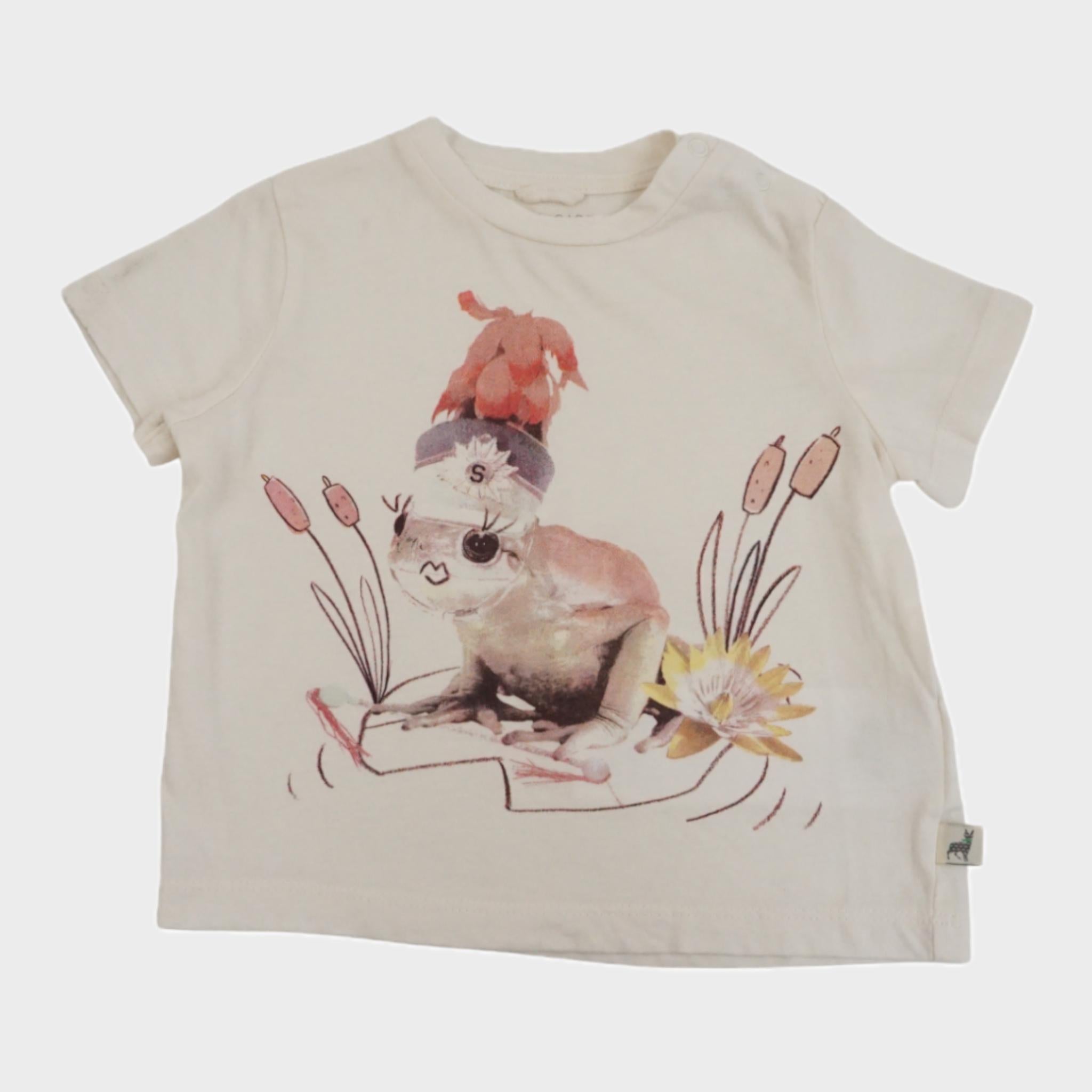 T-shirt Ecru - 6 mois