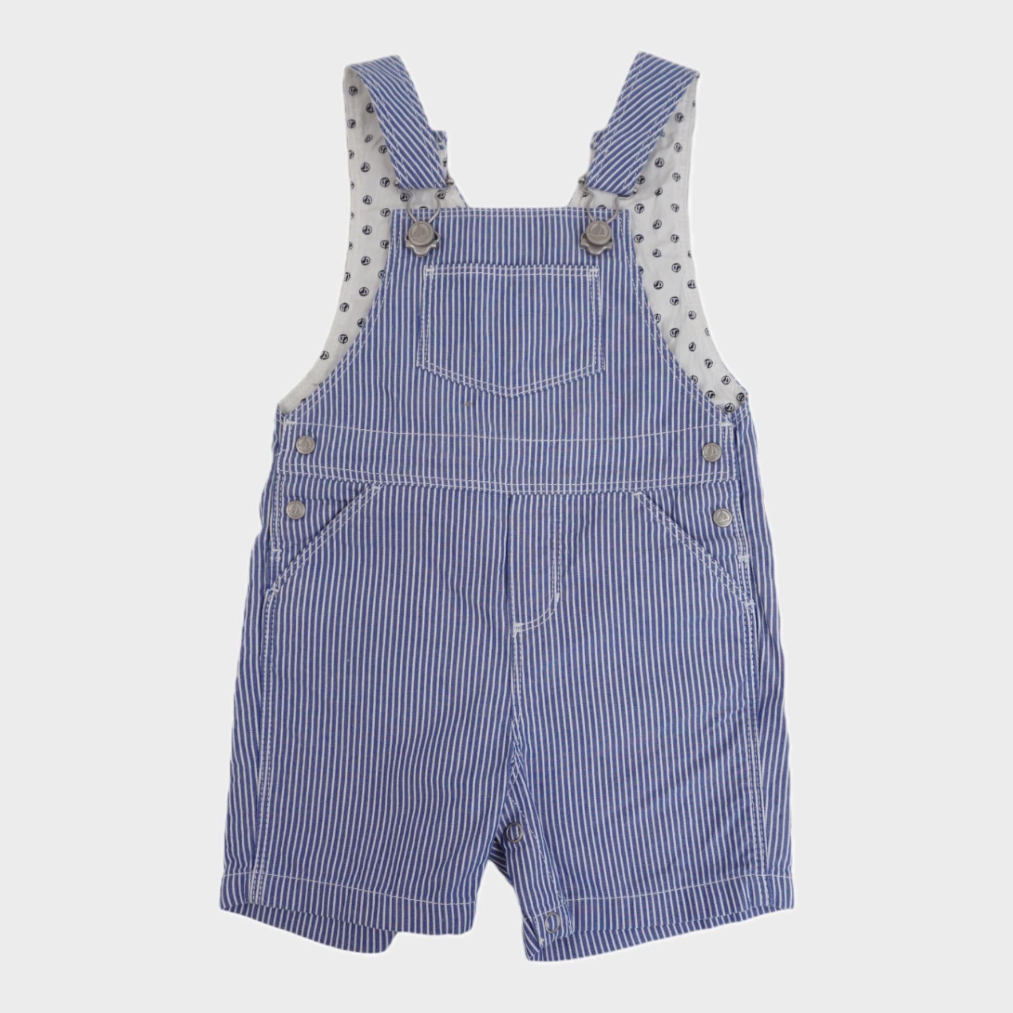 Salopette Bleu - 6 mois