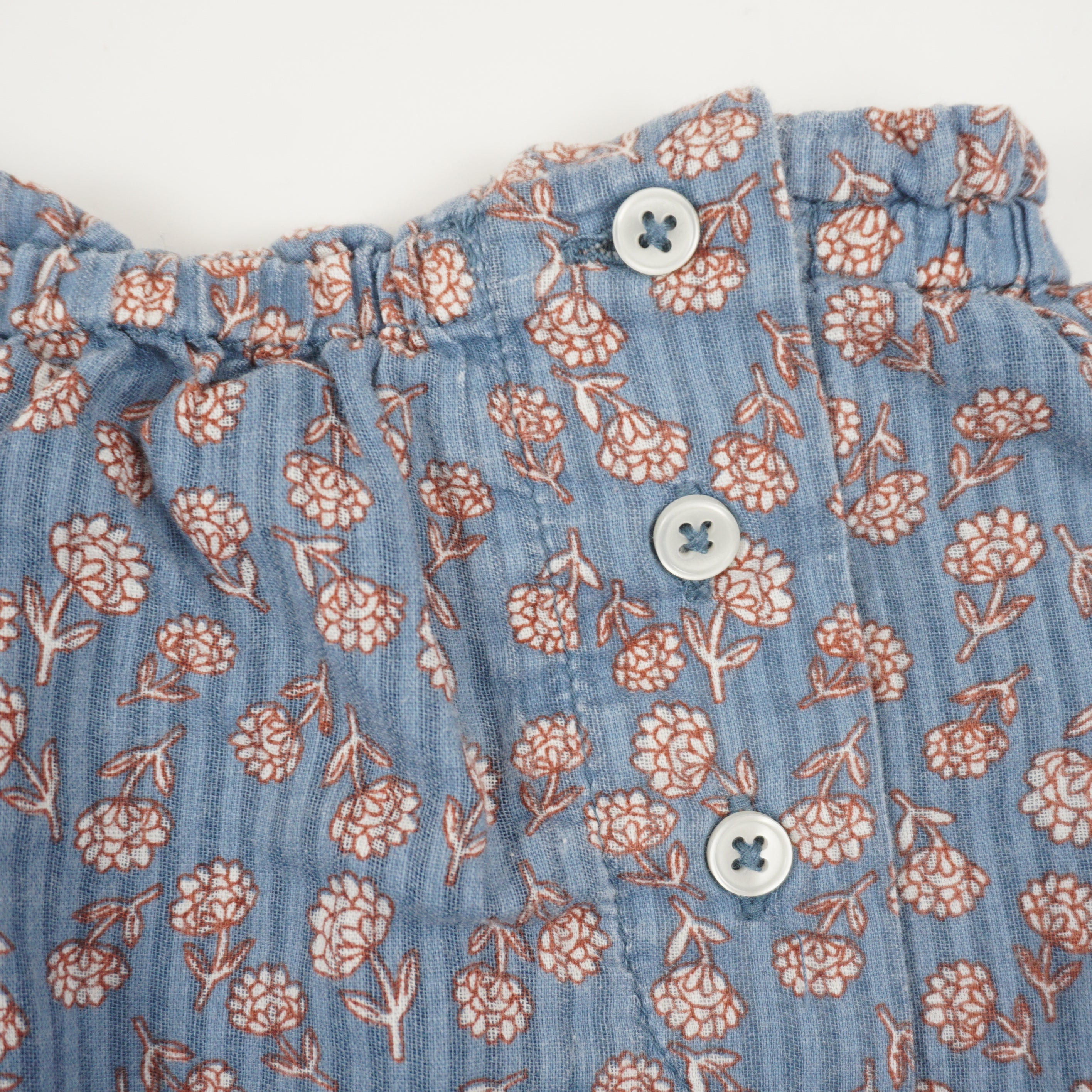Short Bleu - 12 mois