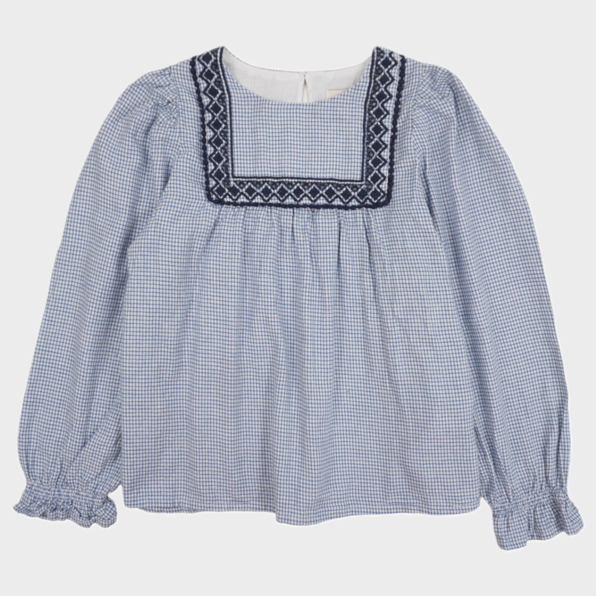 Blouse Bleu - 10 ans