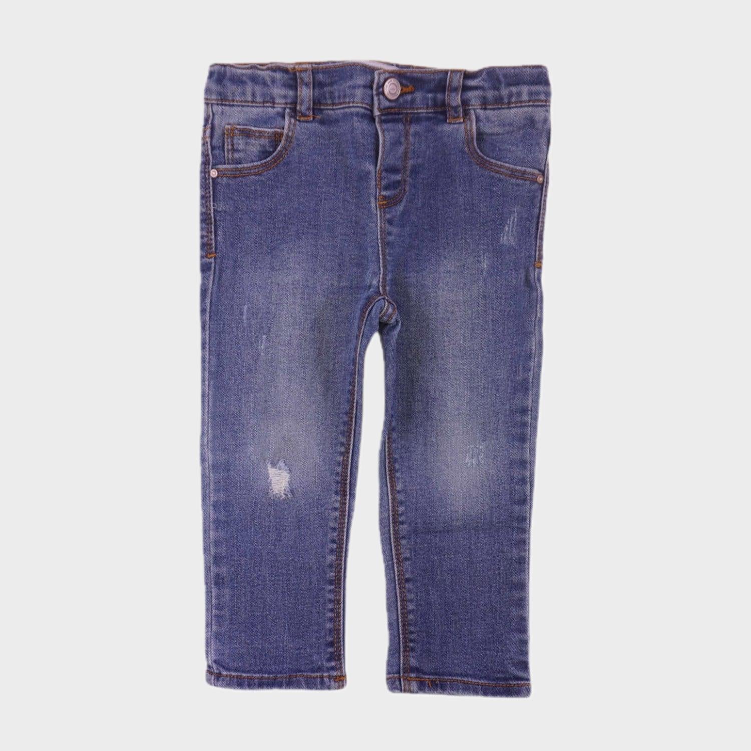 Jeans Bleu - 12/18 mois