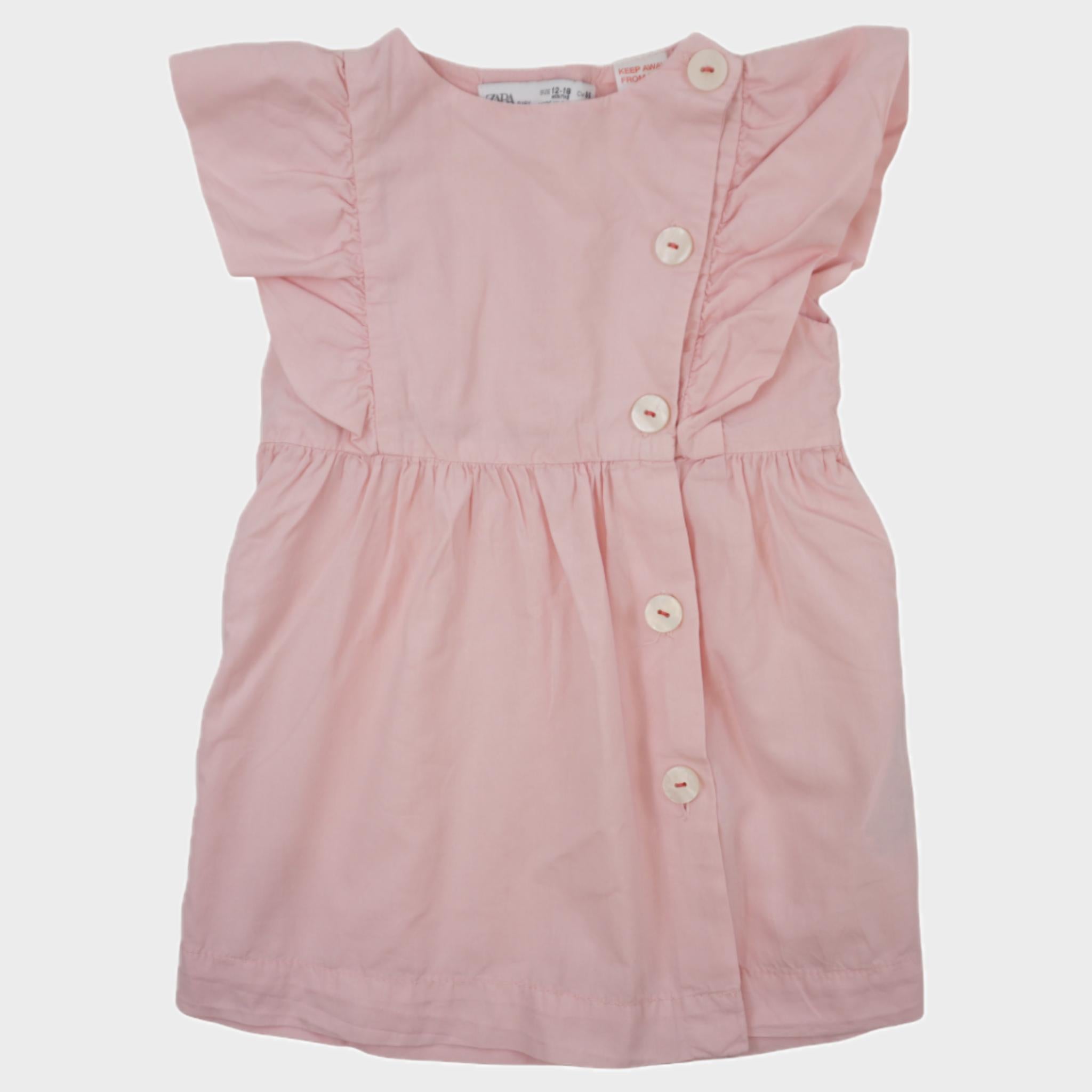 Robe Rose - 12/18 mois