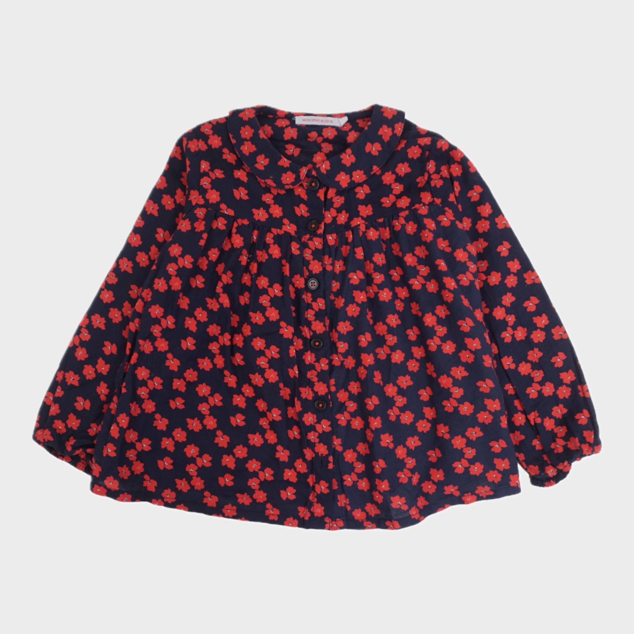 Chemise Bleu - 4 ans