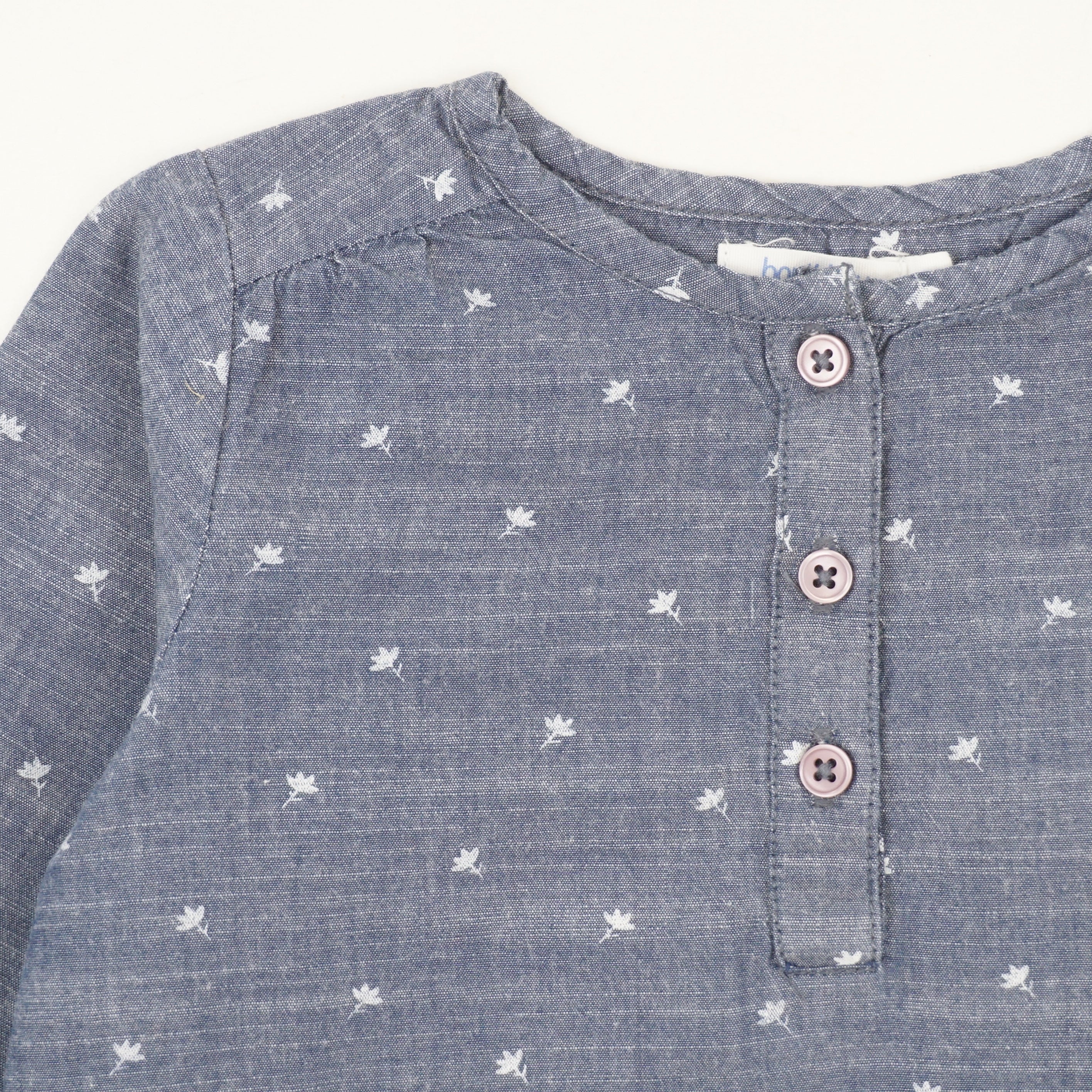 Blouse Bleu - 9 mois