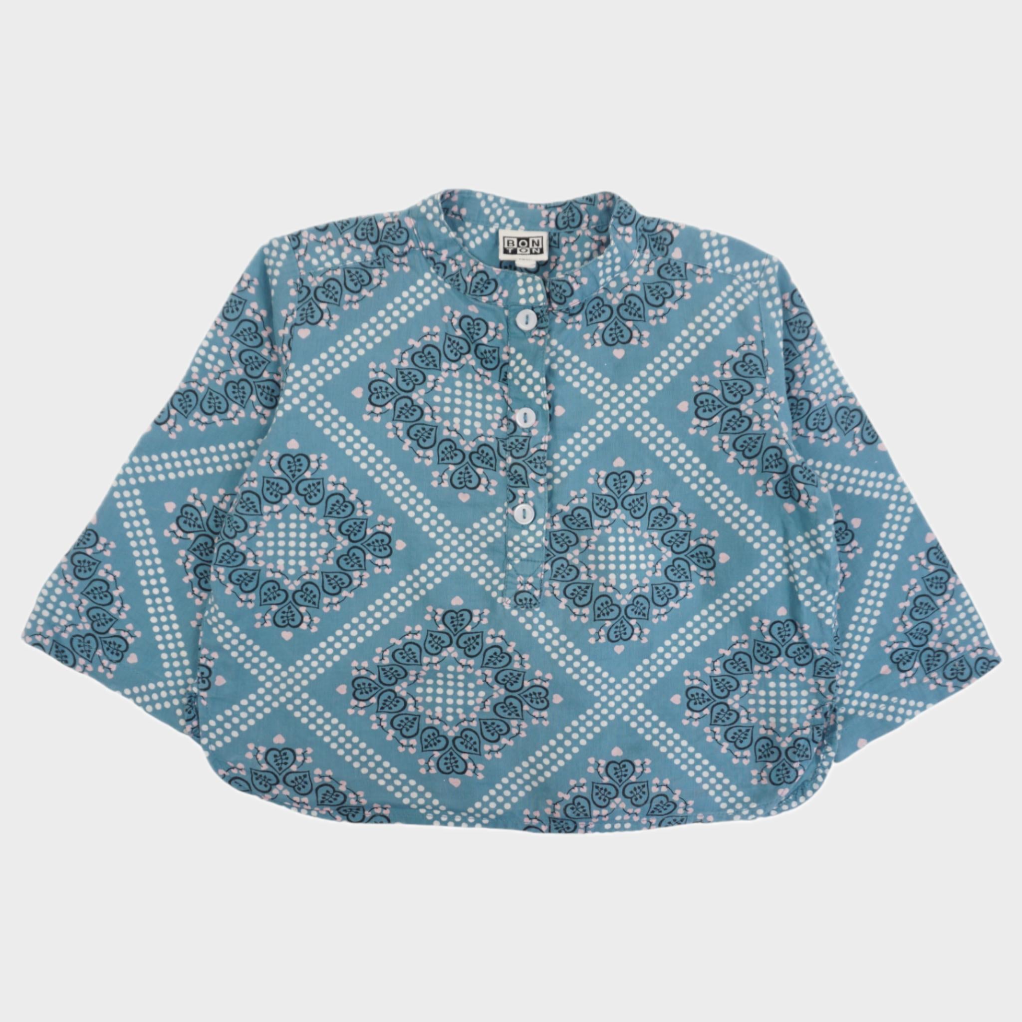 Blouse Bleu - 12 mois