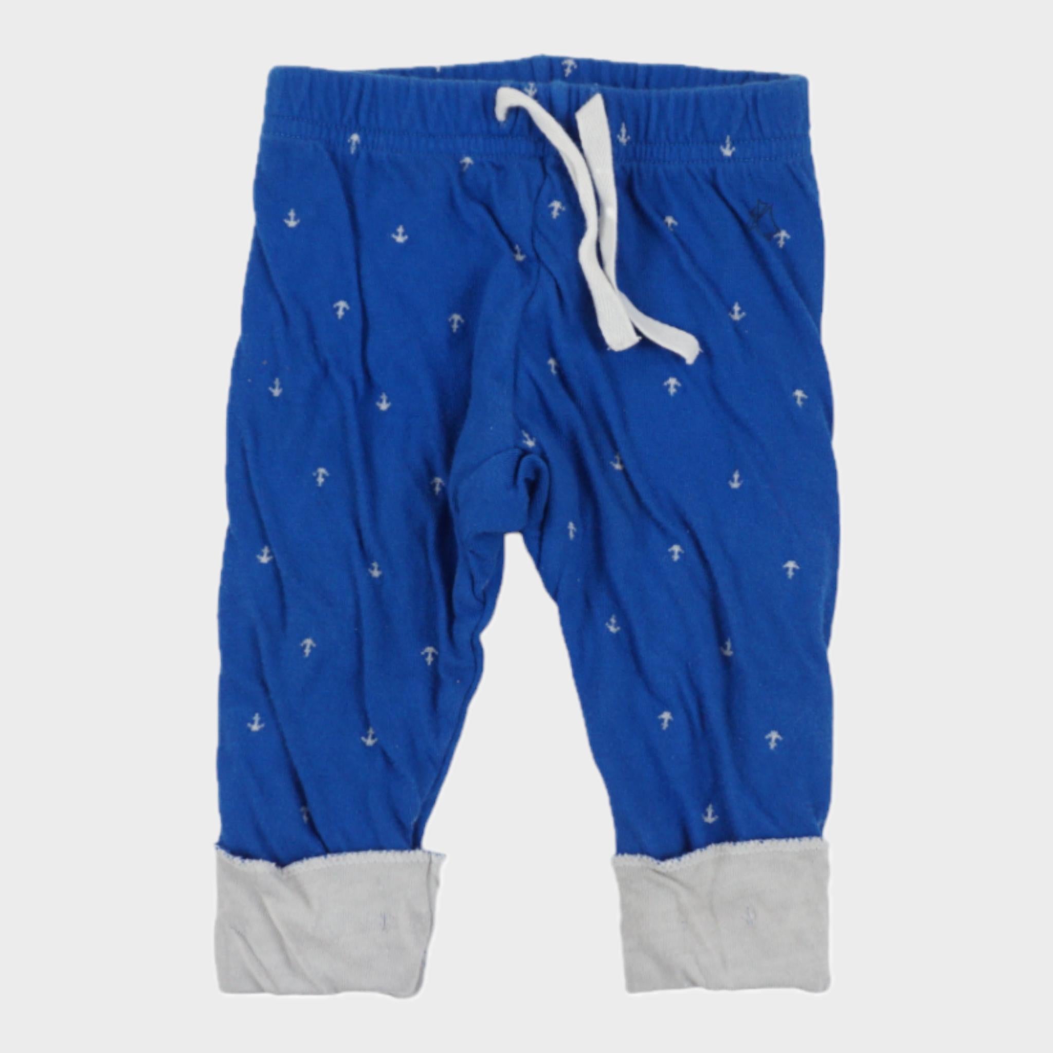 Pantalon Bleu - 6 mois