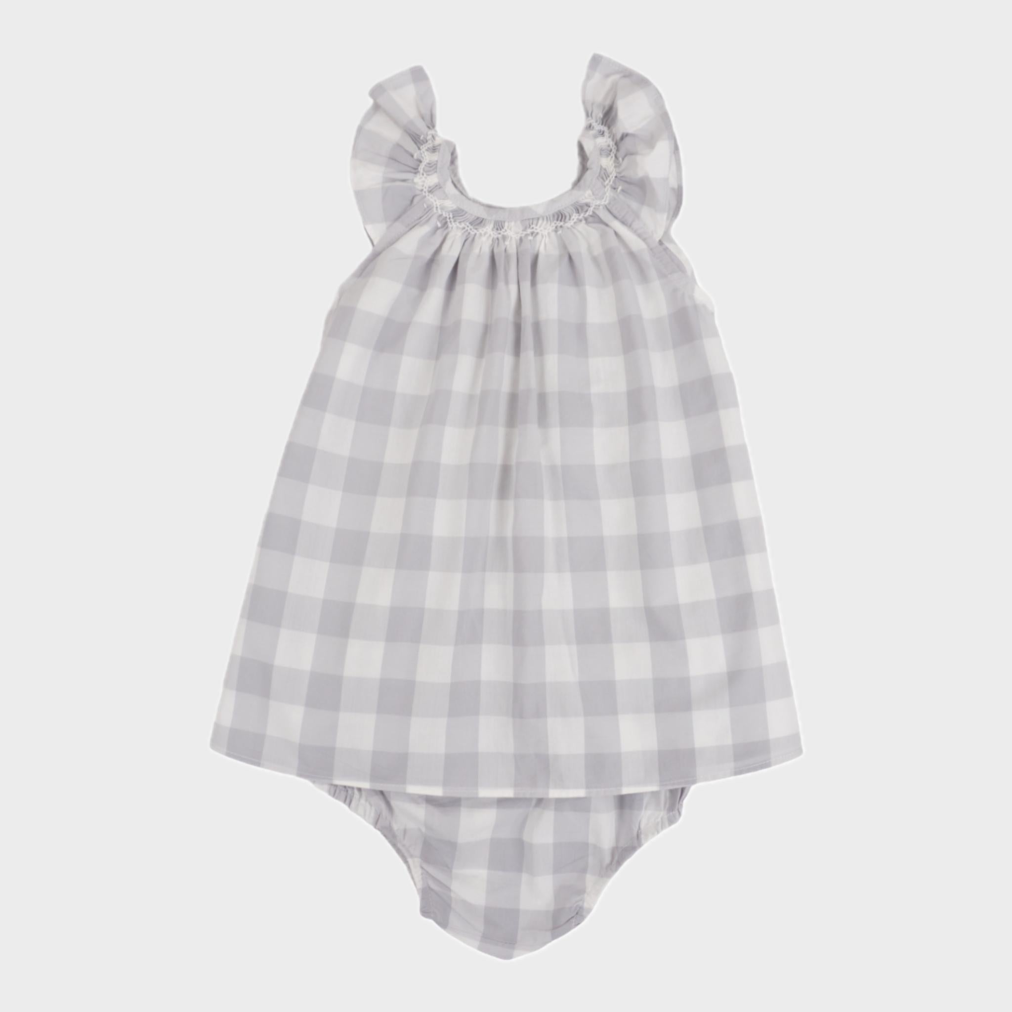 Robe Gris - 6 mois