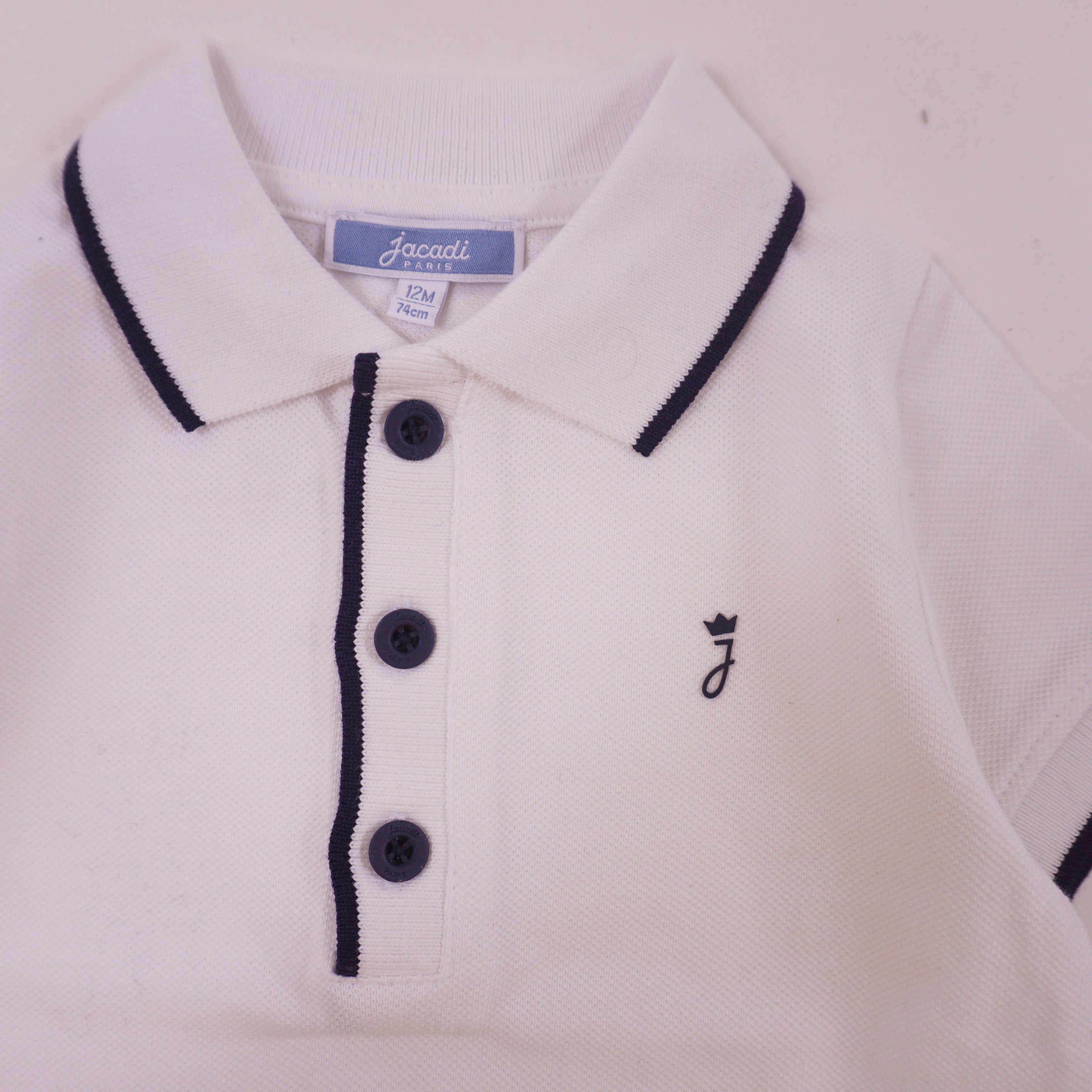 Polo Blanc - 12 mois