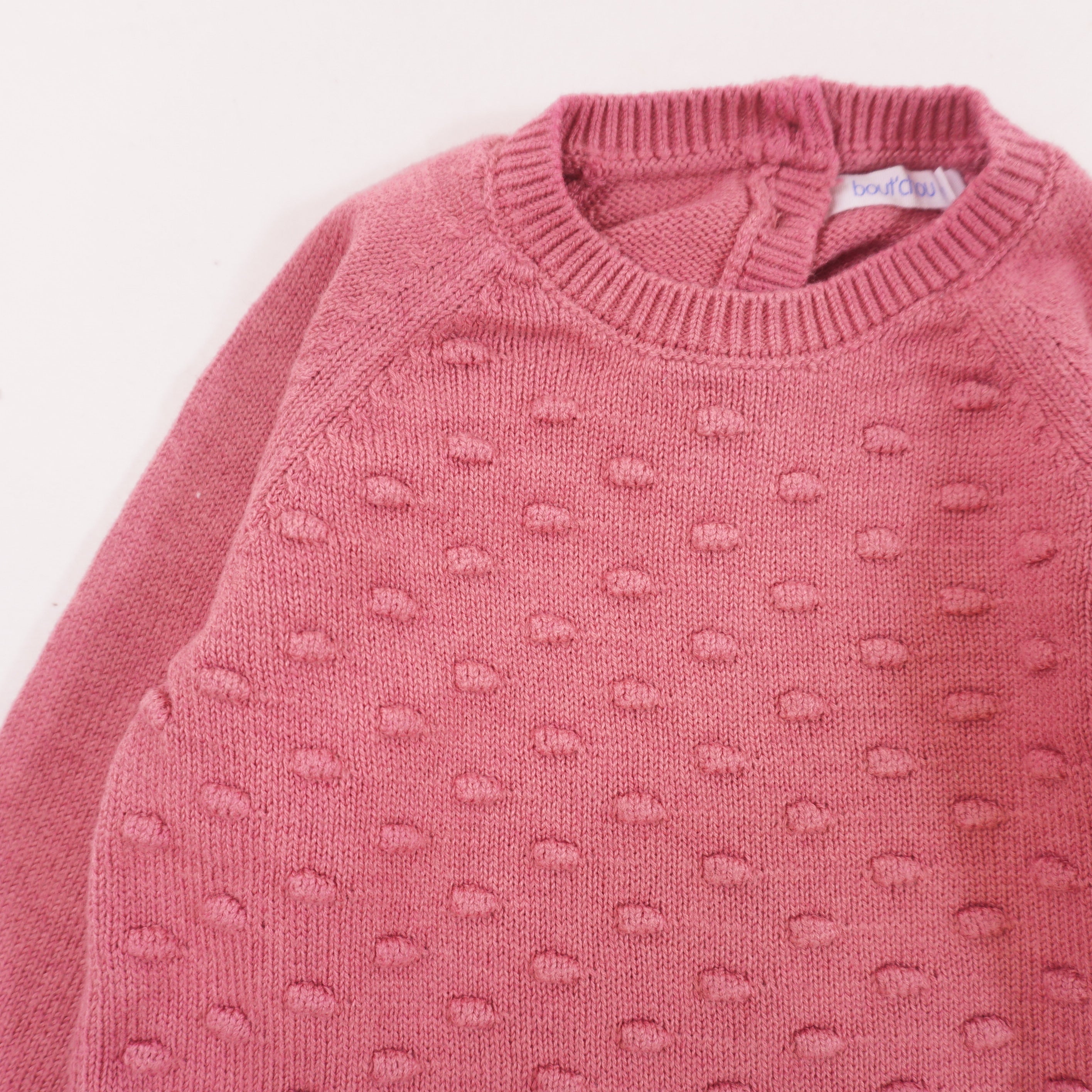 Pull Rose - 6 mois