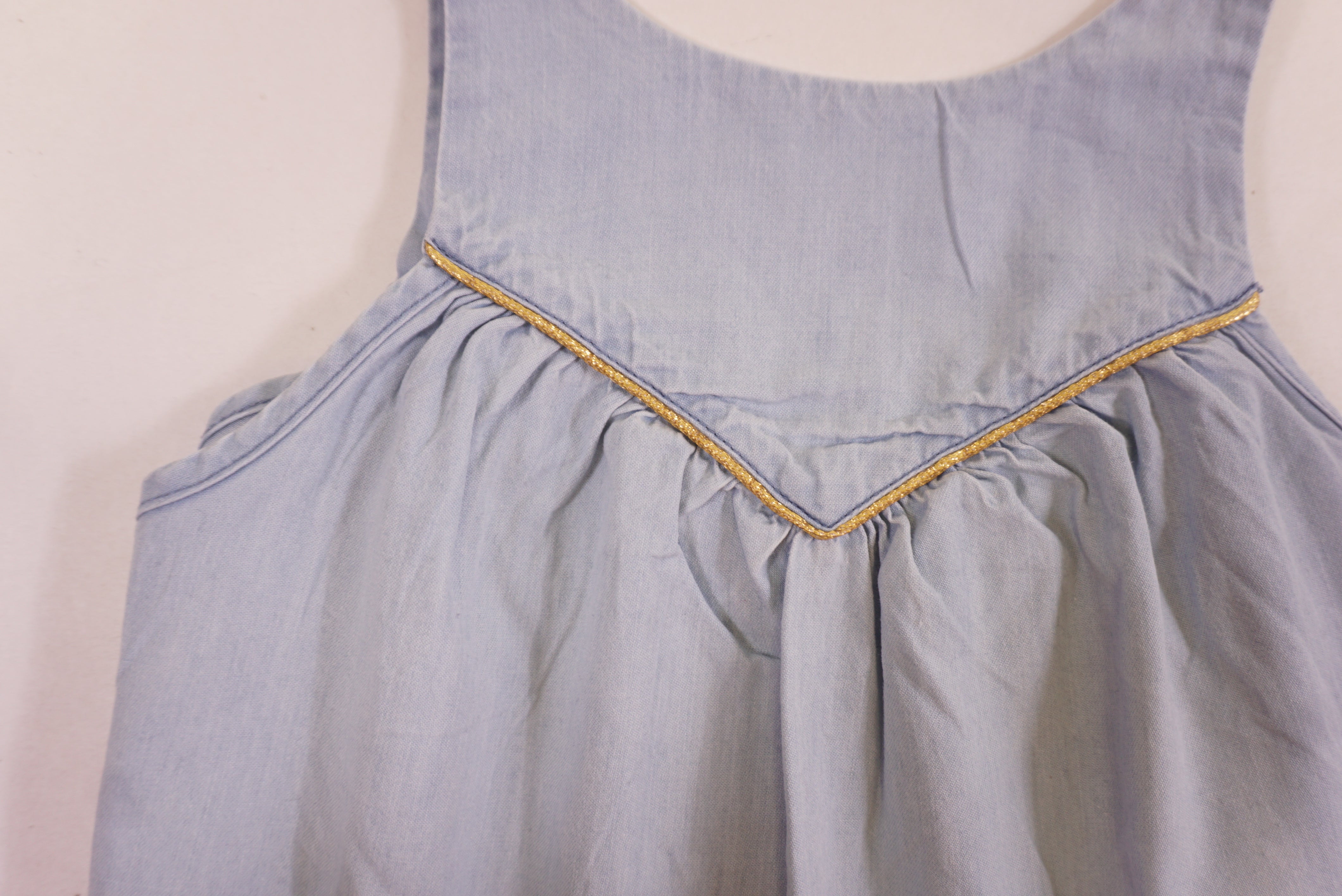Blouse Bleu - 4 ans