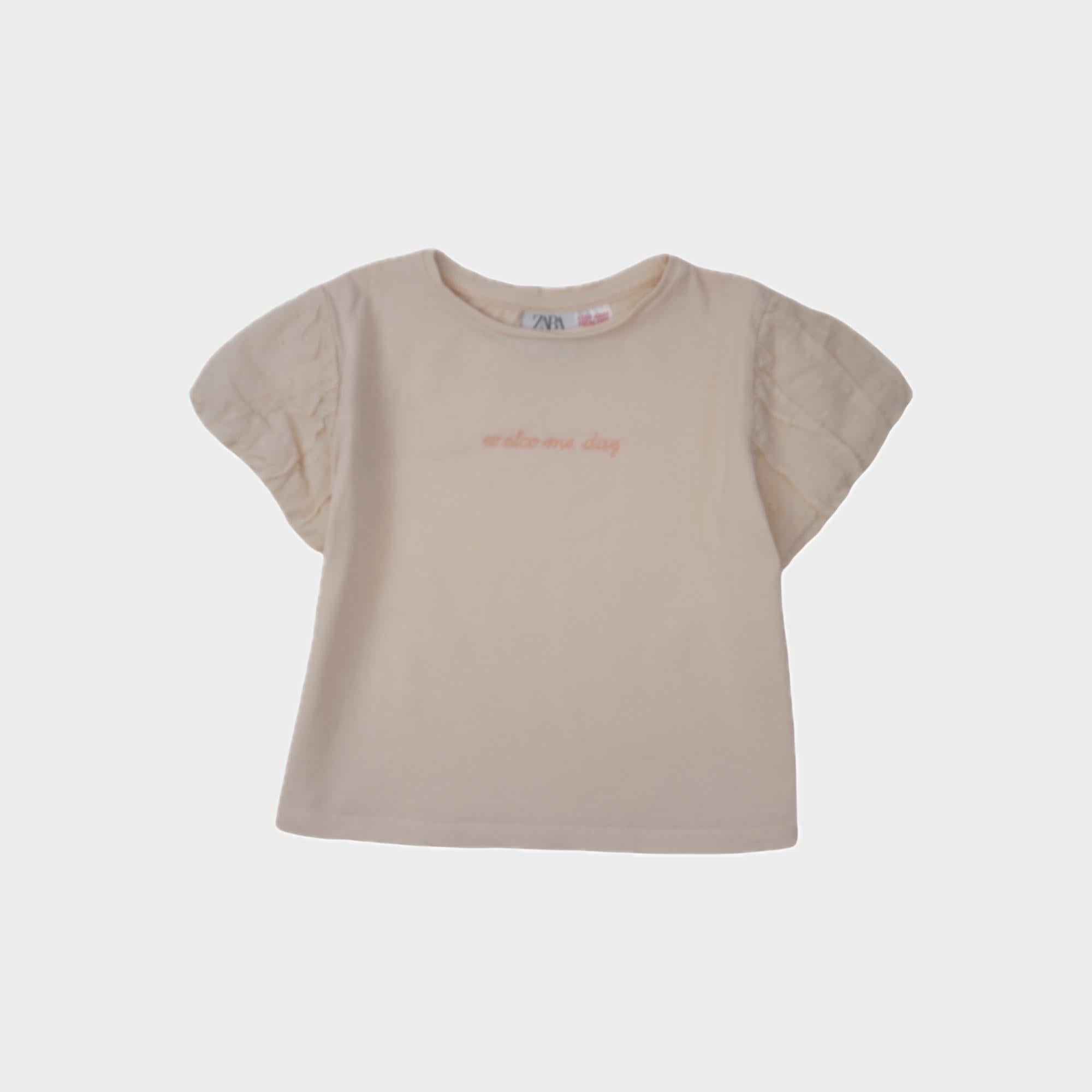 T-shirt Rose - 9/12 mois