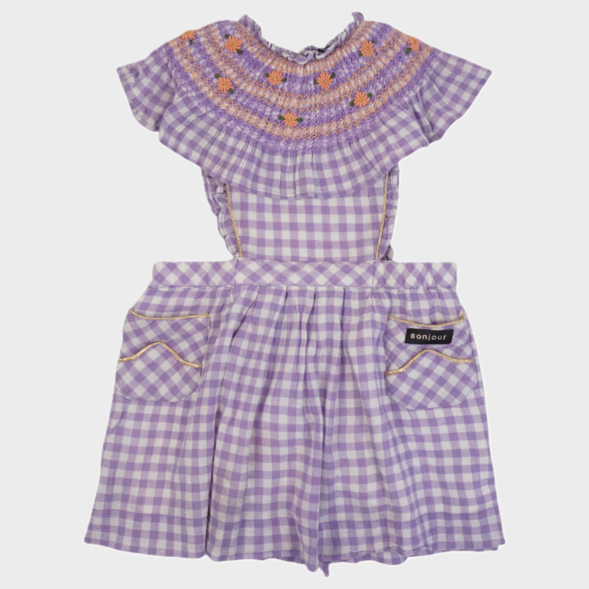 Robe Violet - 4 ans