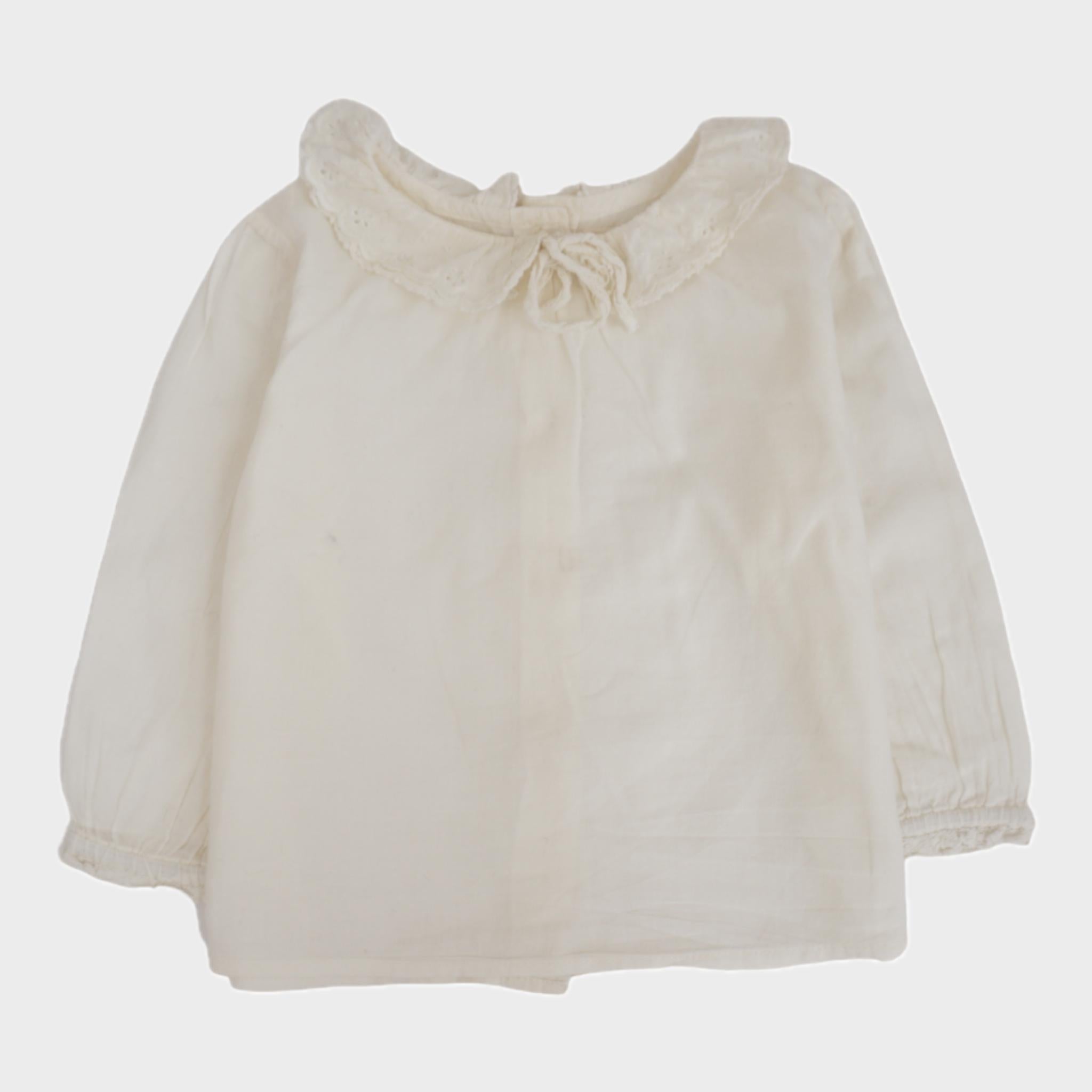 Blouse Ecru - 6 mois