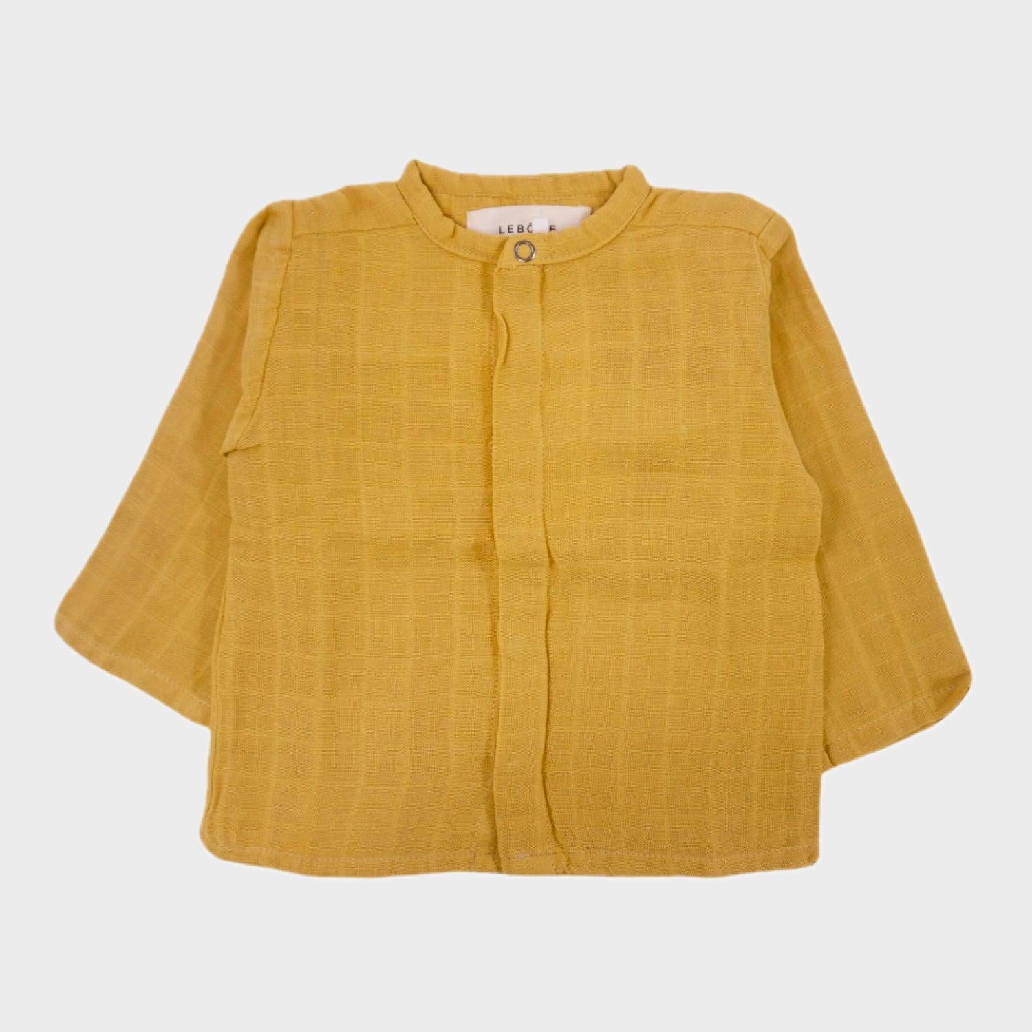 Chemise Jaune - 9/12 mois
