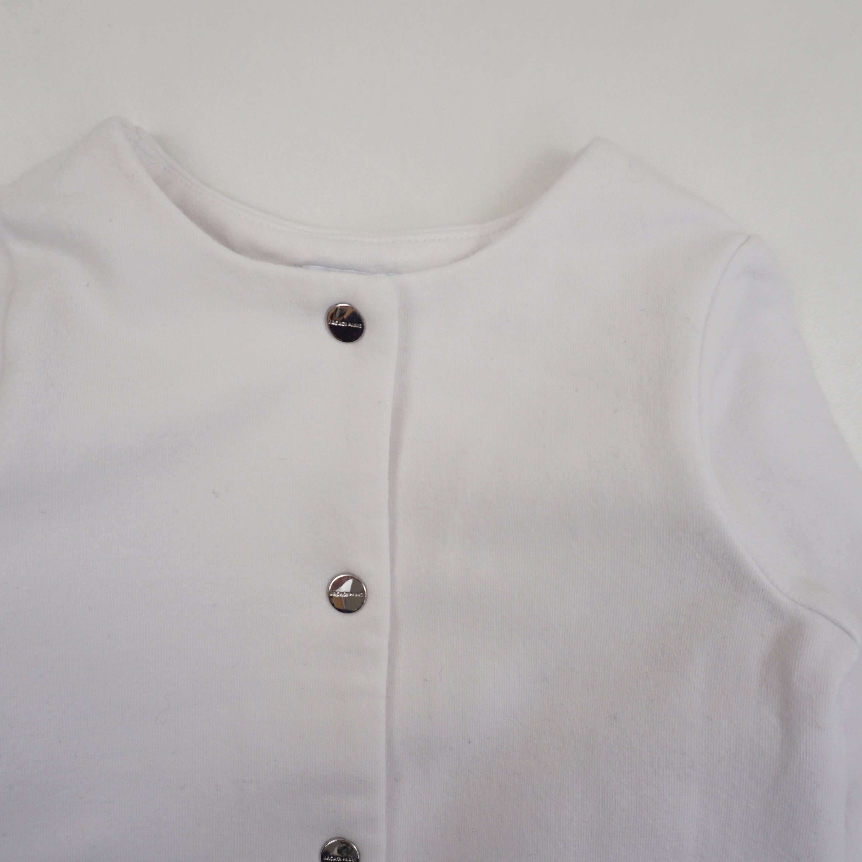 Gilet Blanc - 6 mois