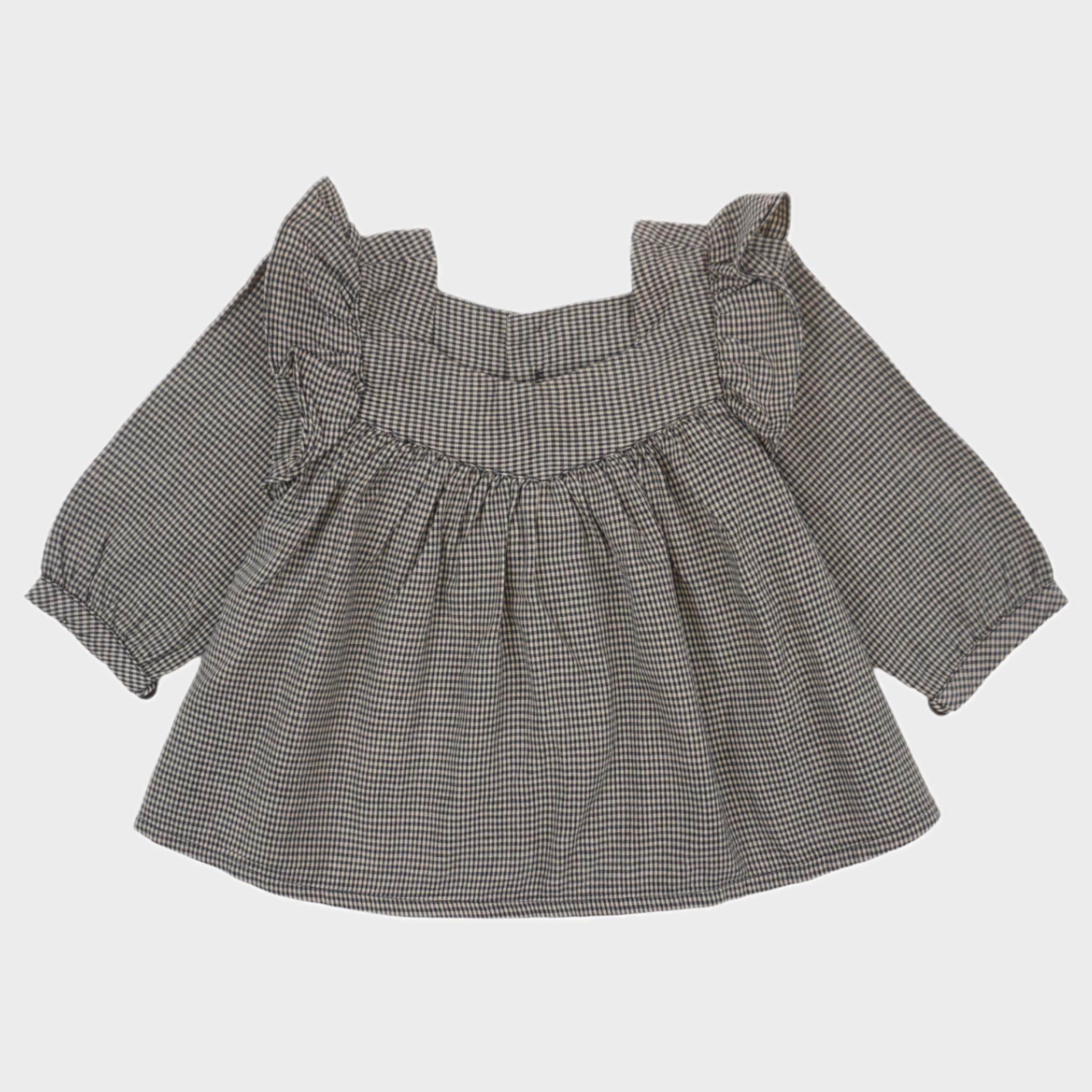 Blouse Noir - 6 mois