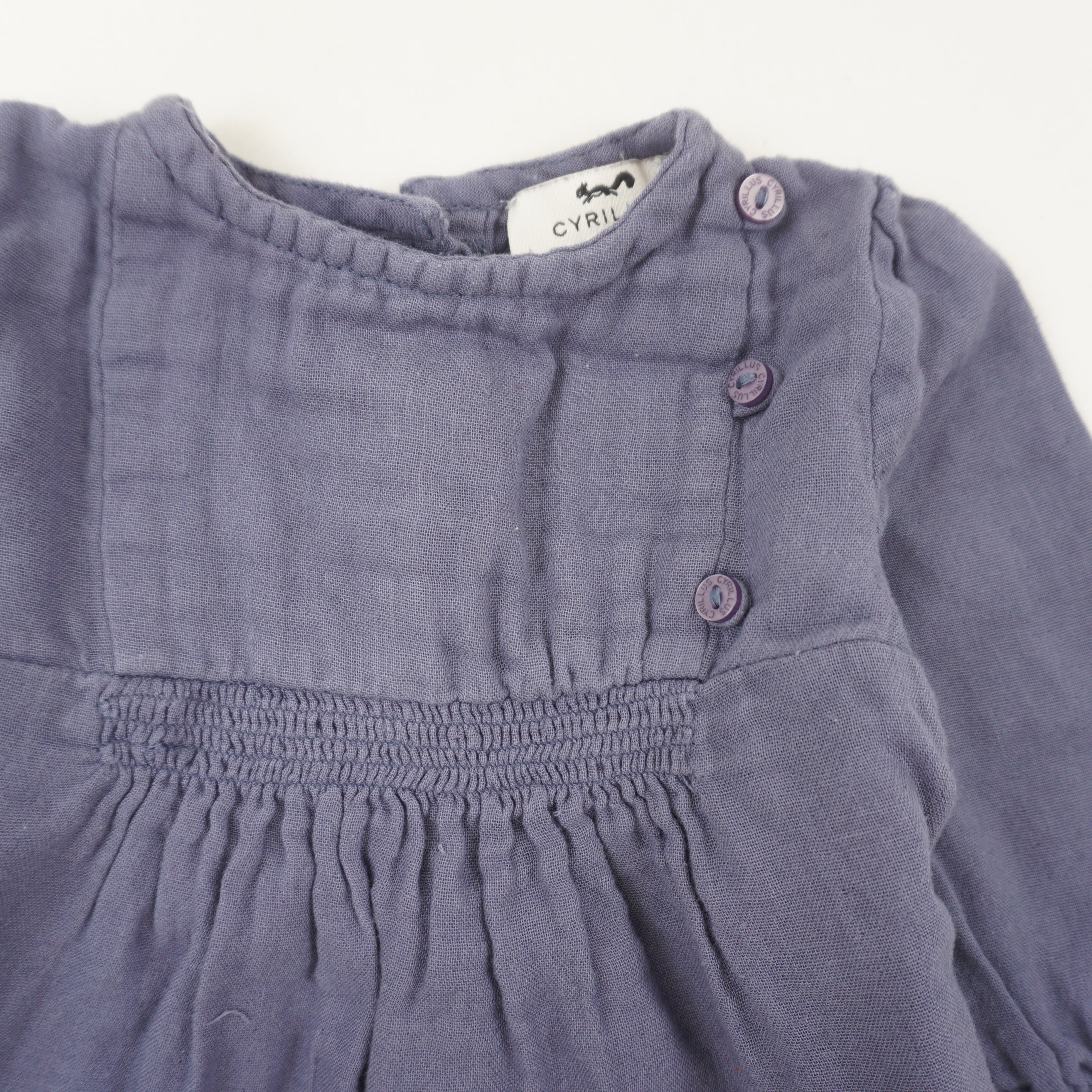 Blouse Violet - 6 mois