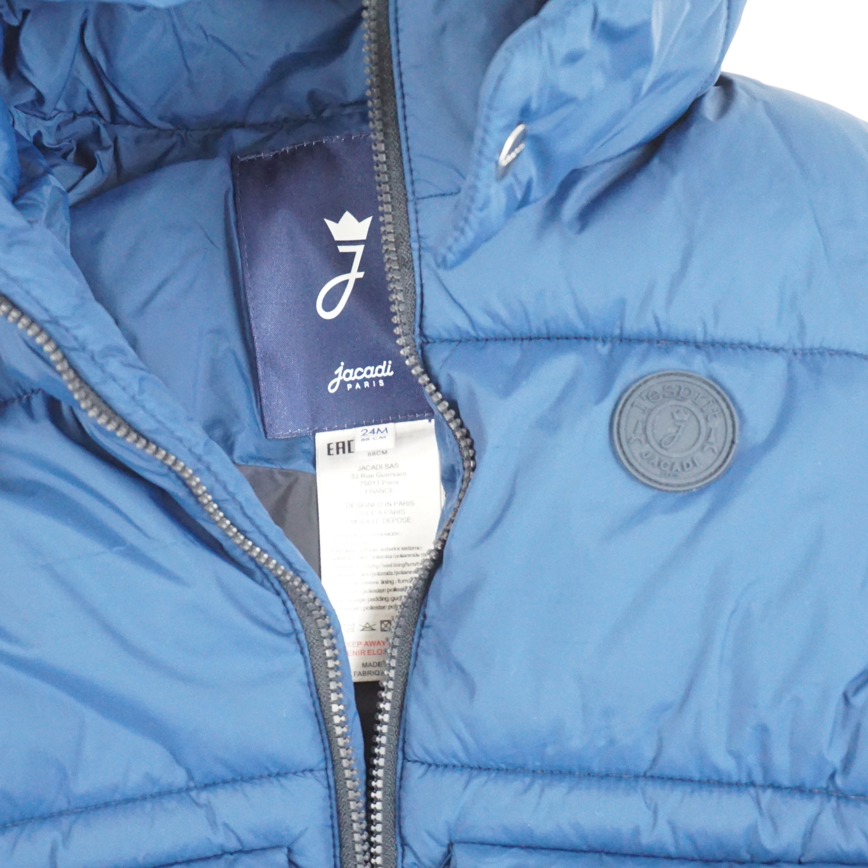 Doudoune Bleu - 24 mois