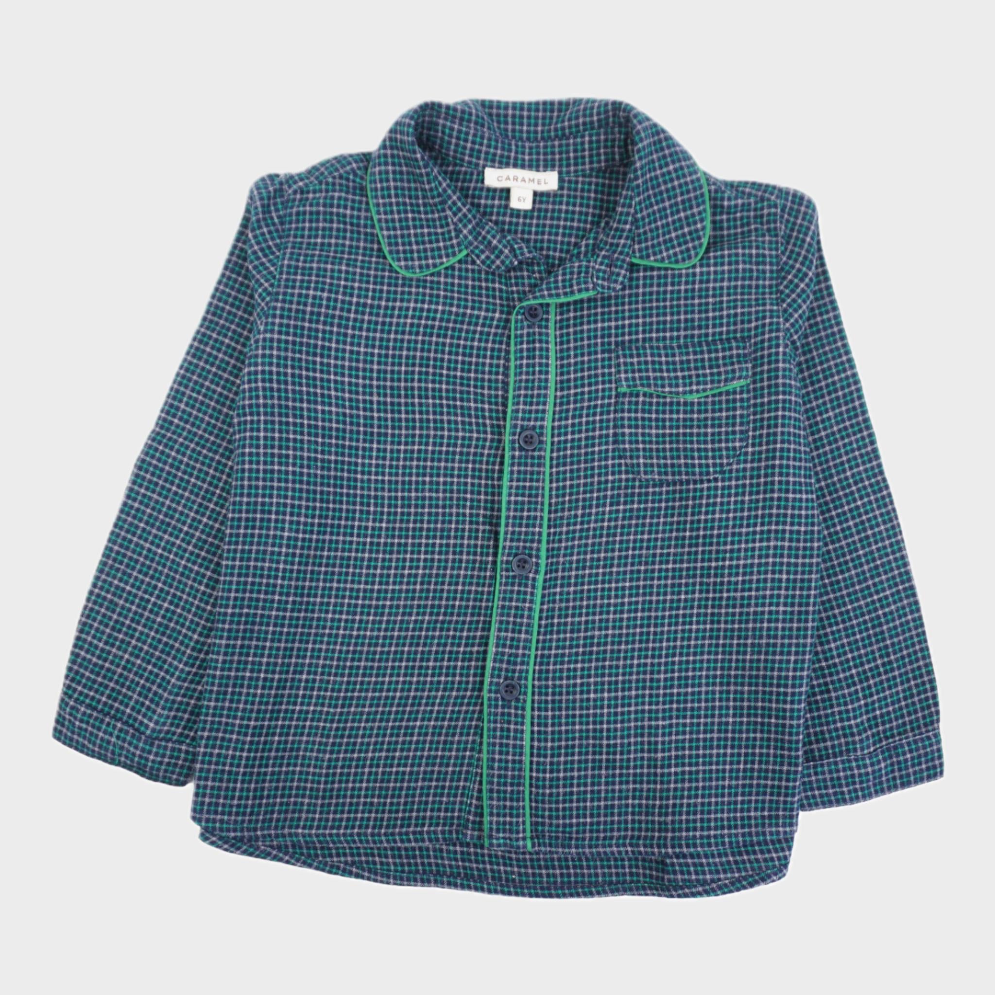 Chemise Vert - 6 ans