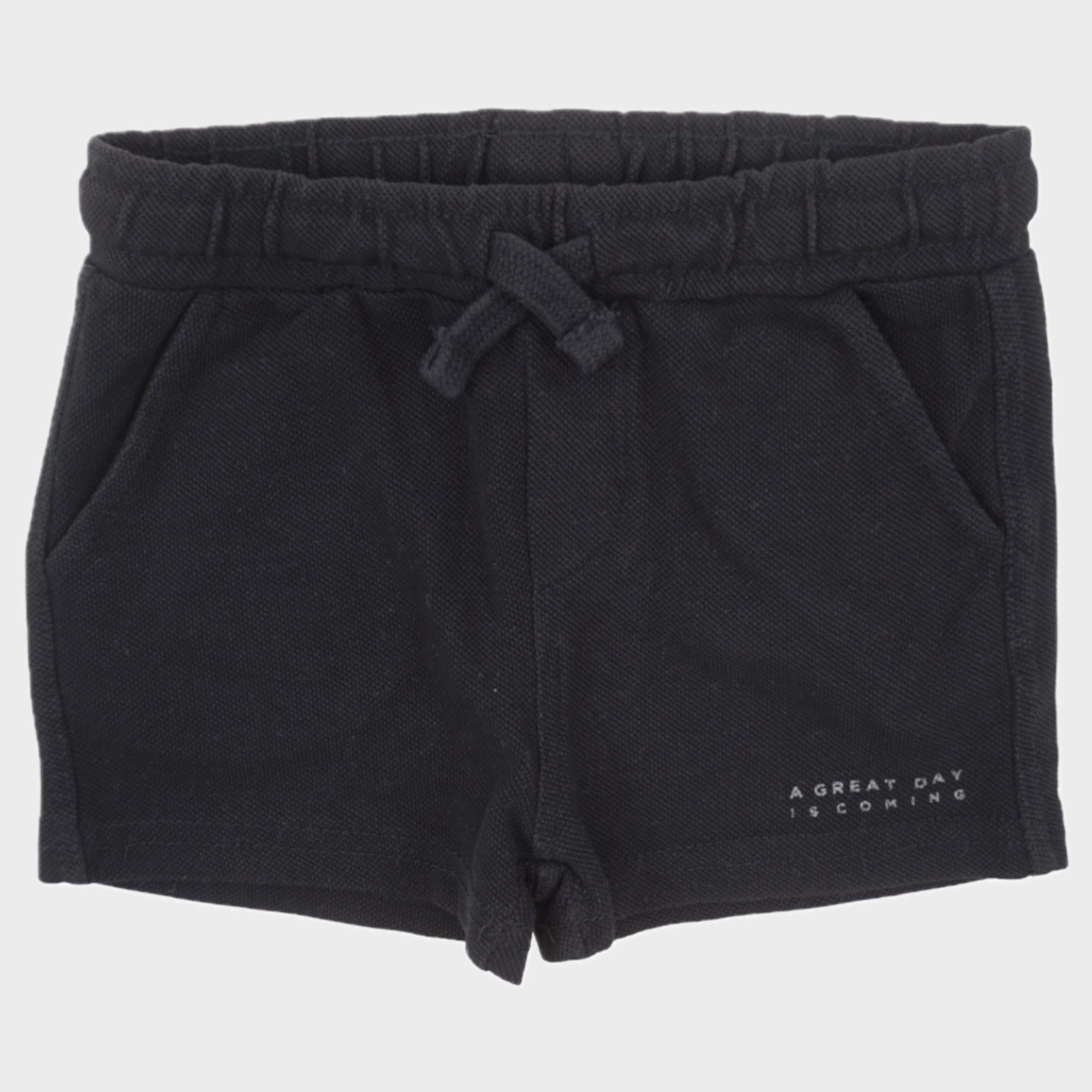 Short Noir - 9/12 mois