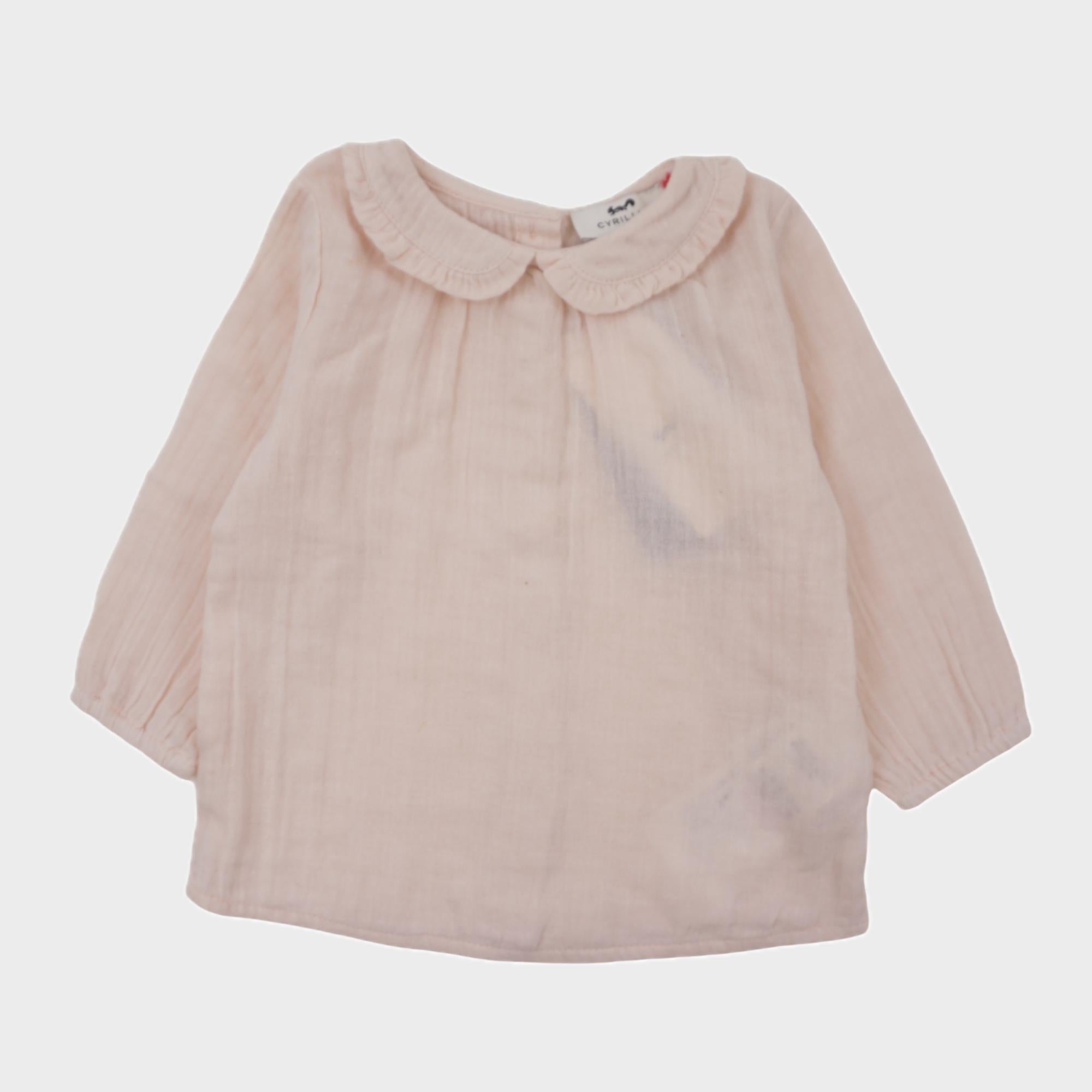 Blouse Rose - 12 mois