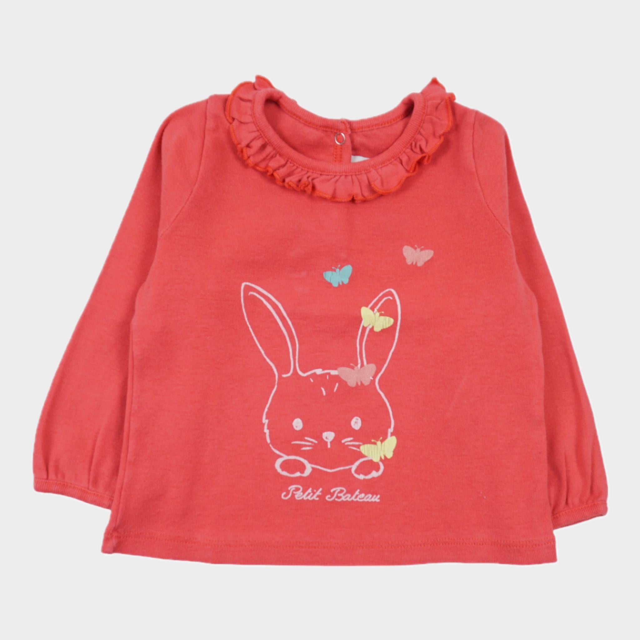 T-shirt Rose - 12 mois