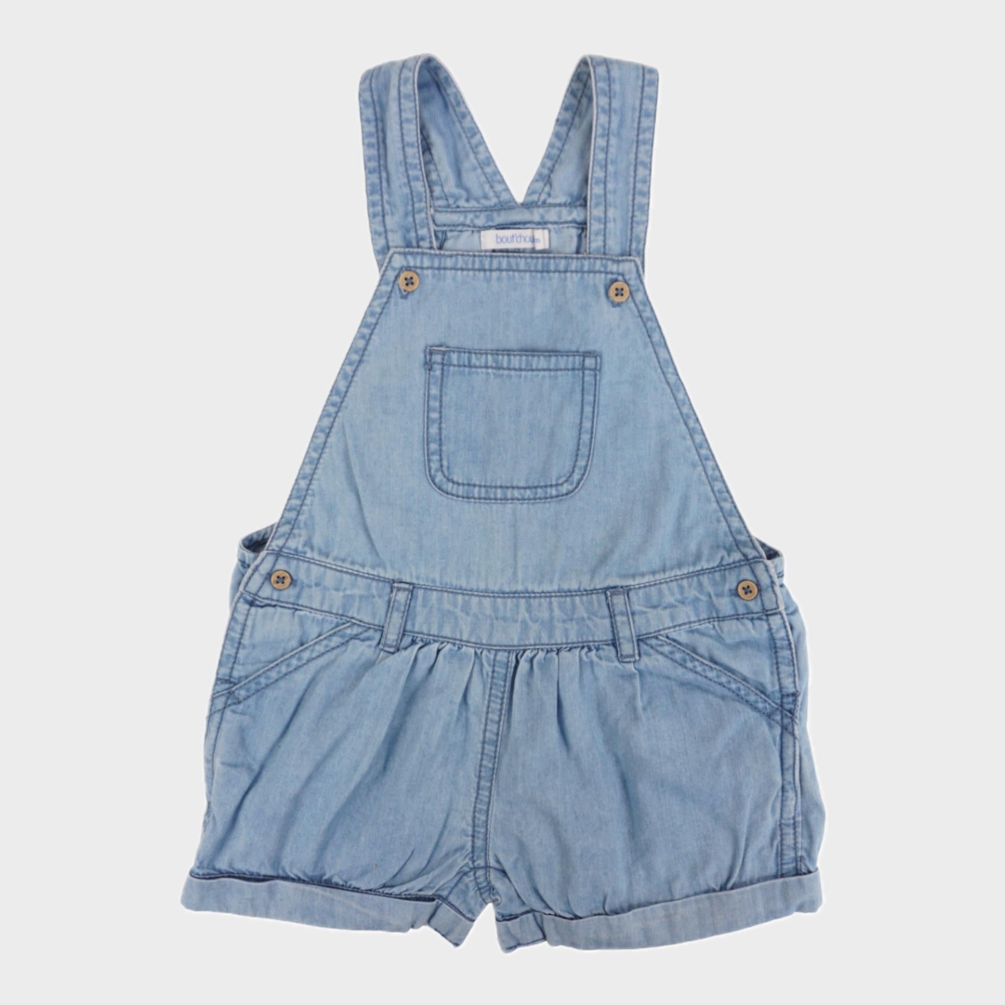 Salopette Bleu - 12 mois