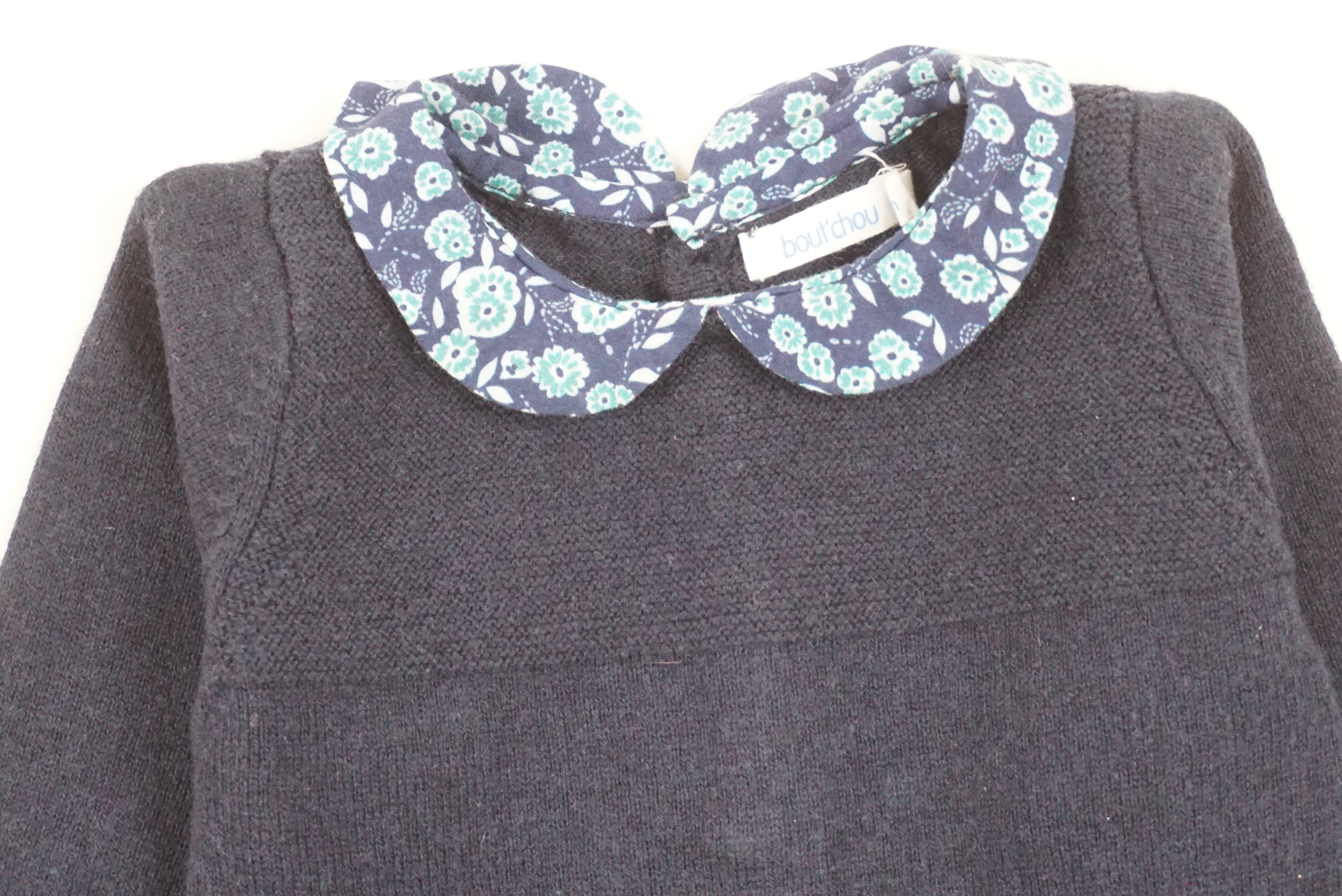 Combishort Bleu - 3 mois