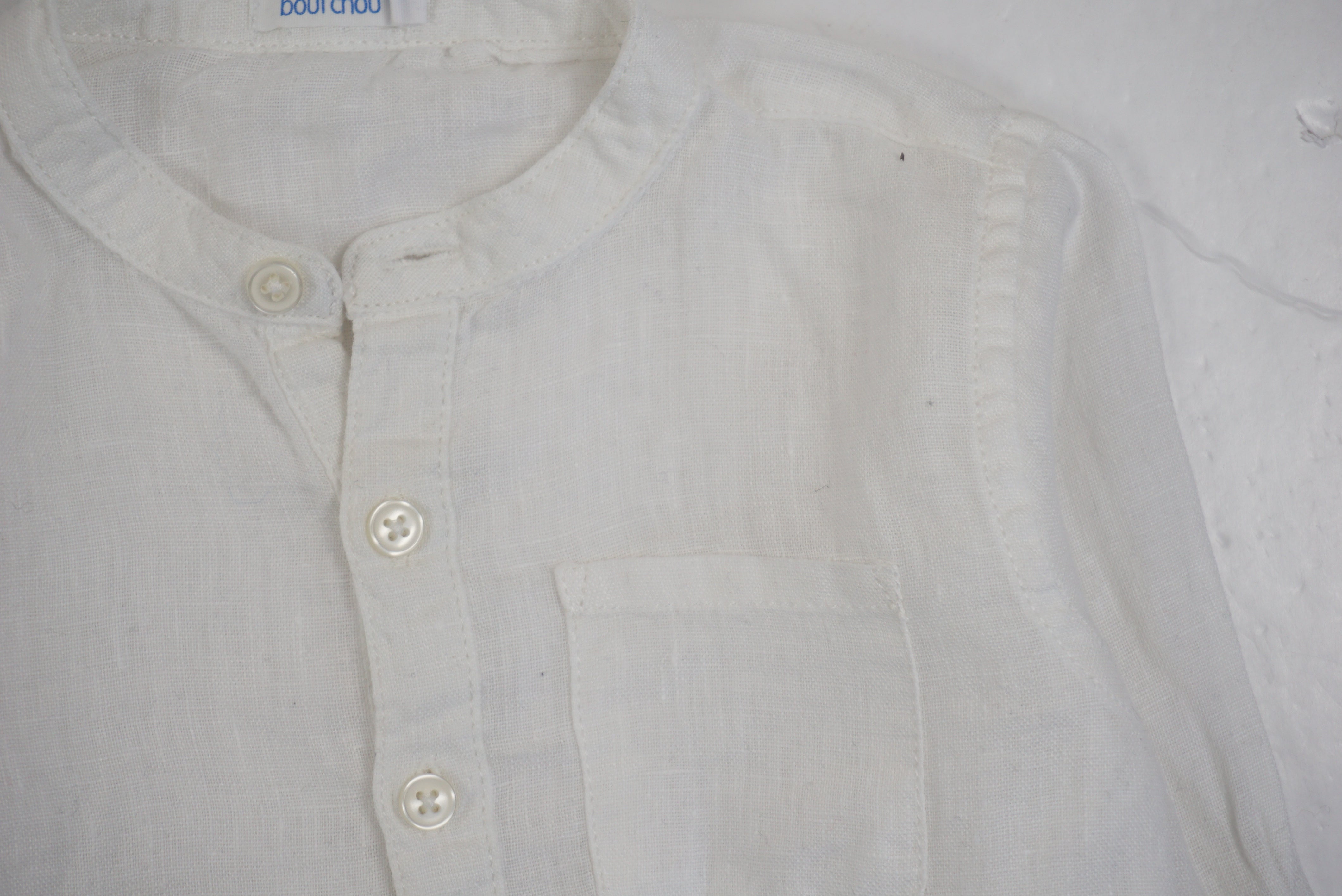 Blouse Blanc - 18 mois