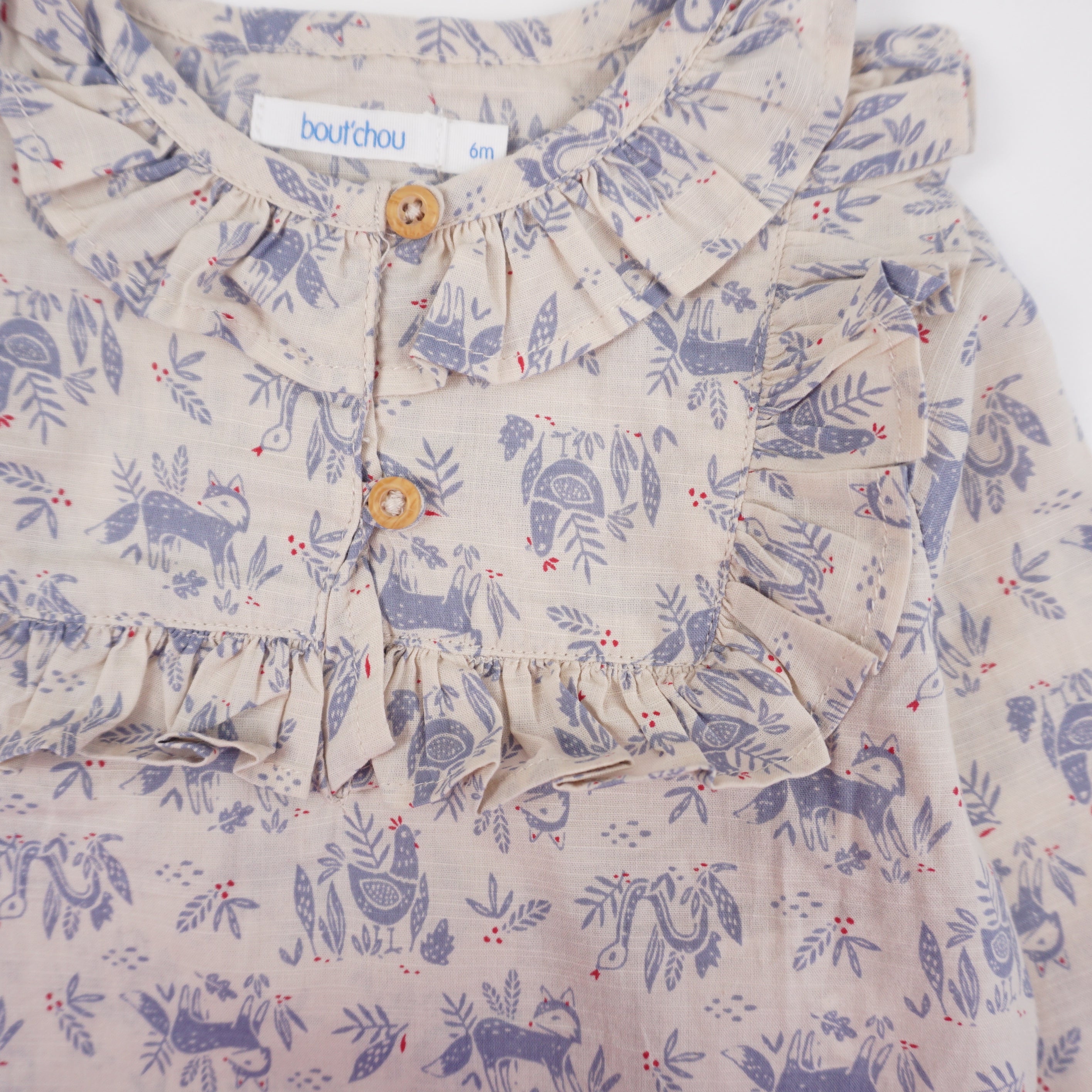 Blouse Rose - 6 mois