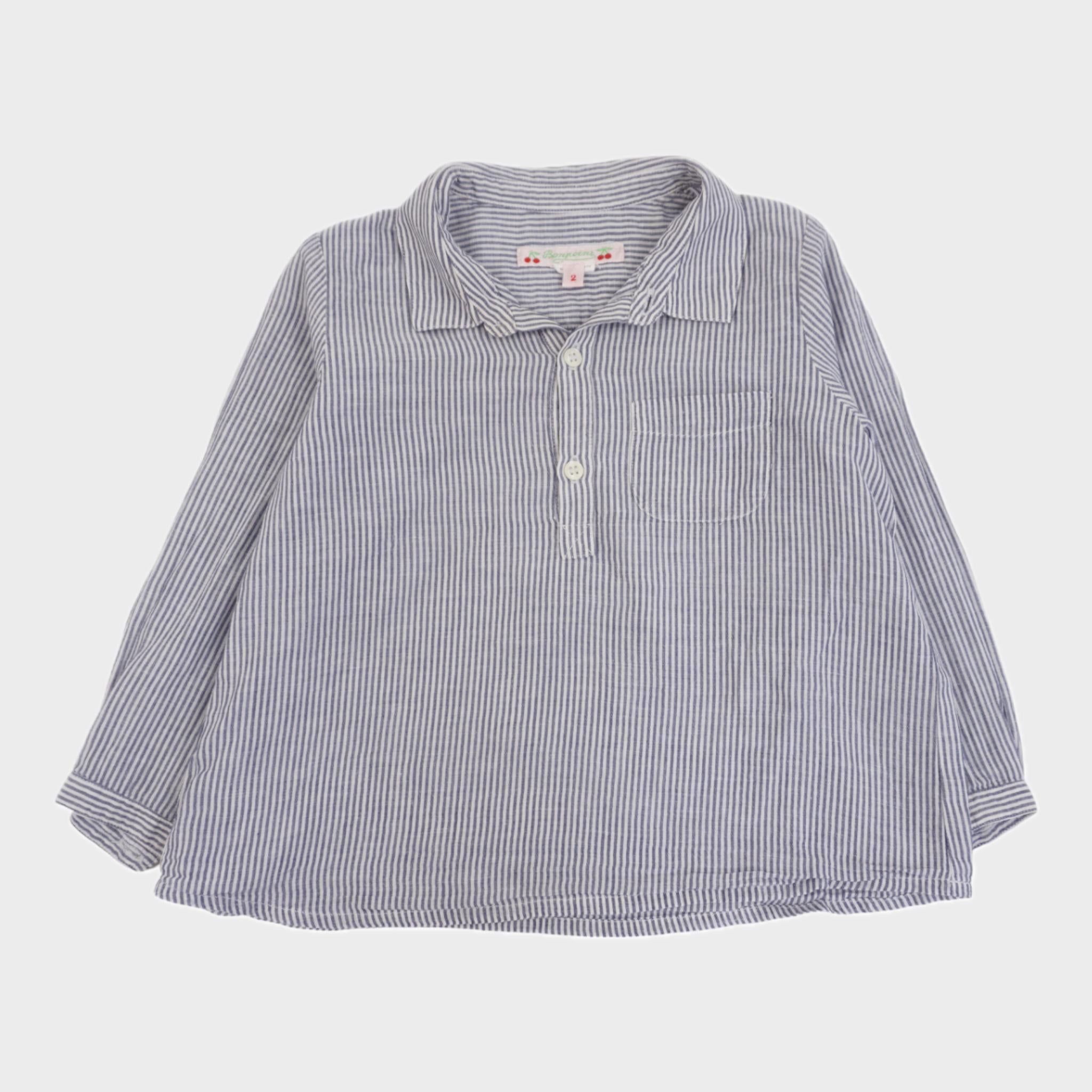Blouse Bleu - 2 ans
