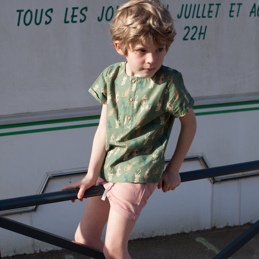 Blouse Vert - 10 ans (neuf)