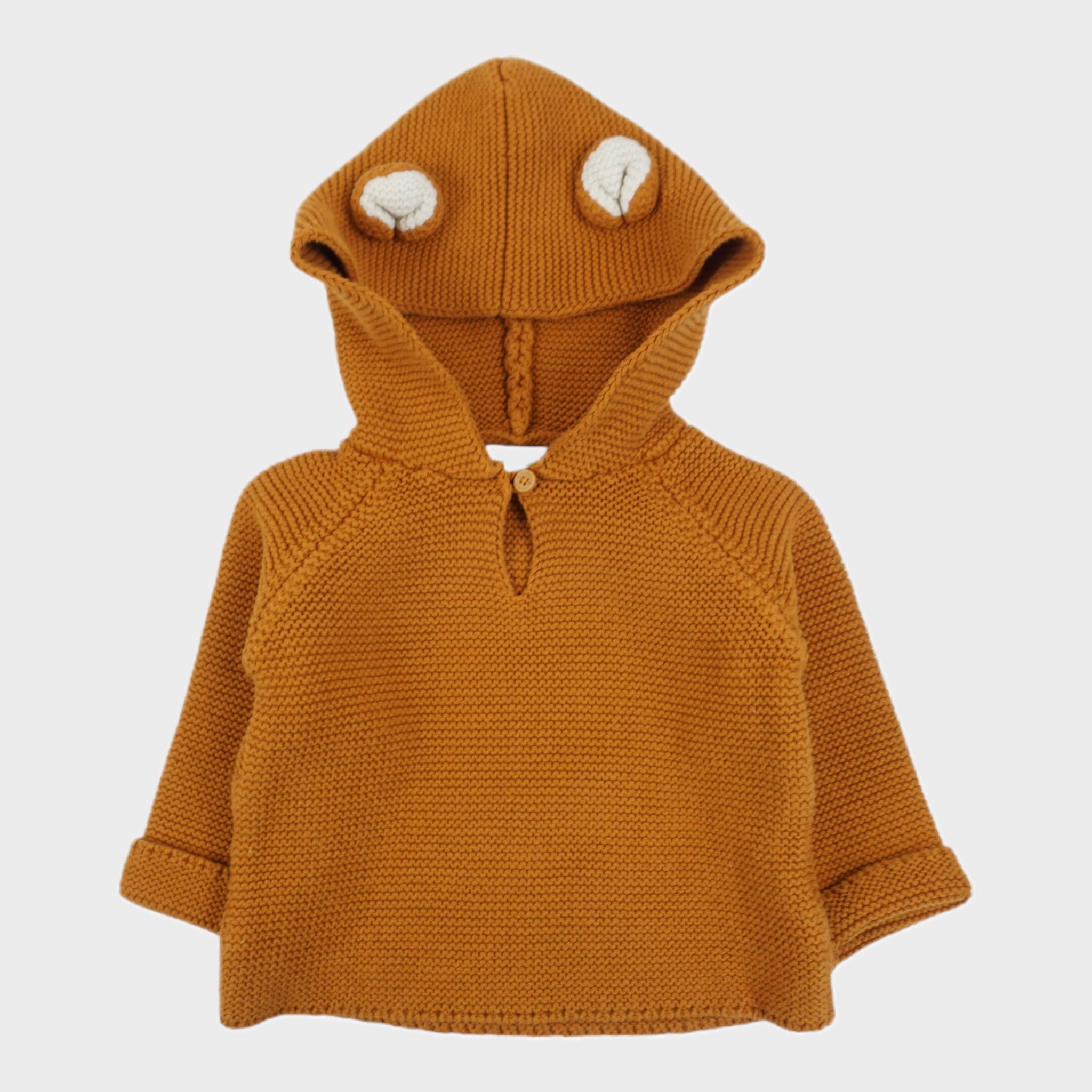 Pull Orange - 6 mois