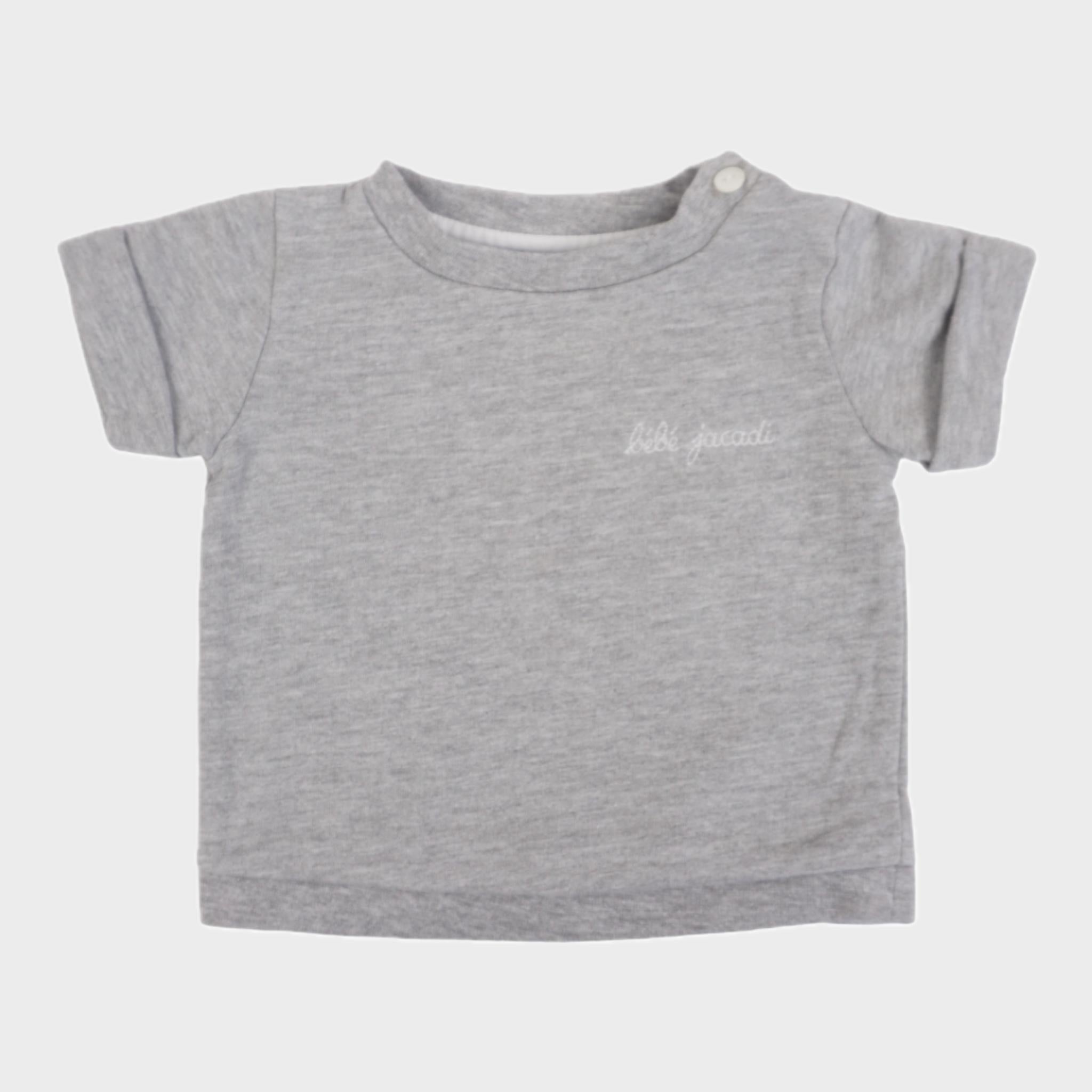 T-shirt Gris - 3 mois