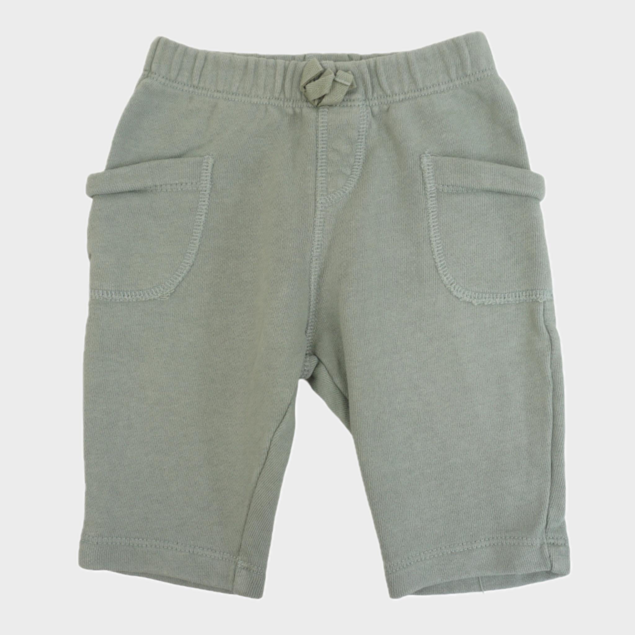 Pantalon Vert - 3/6 mois