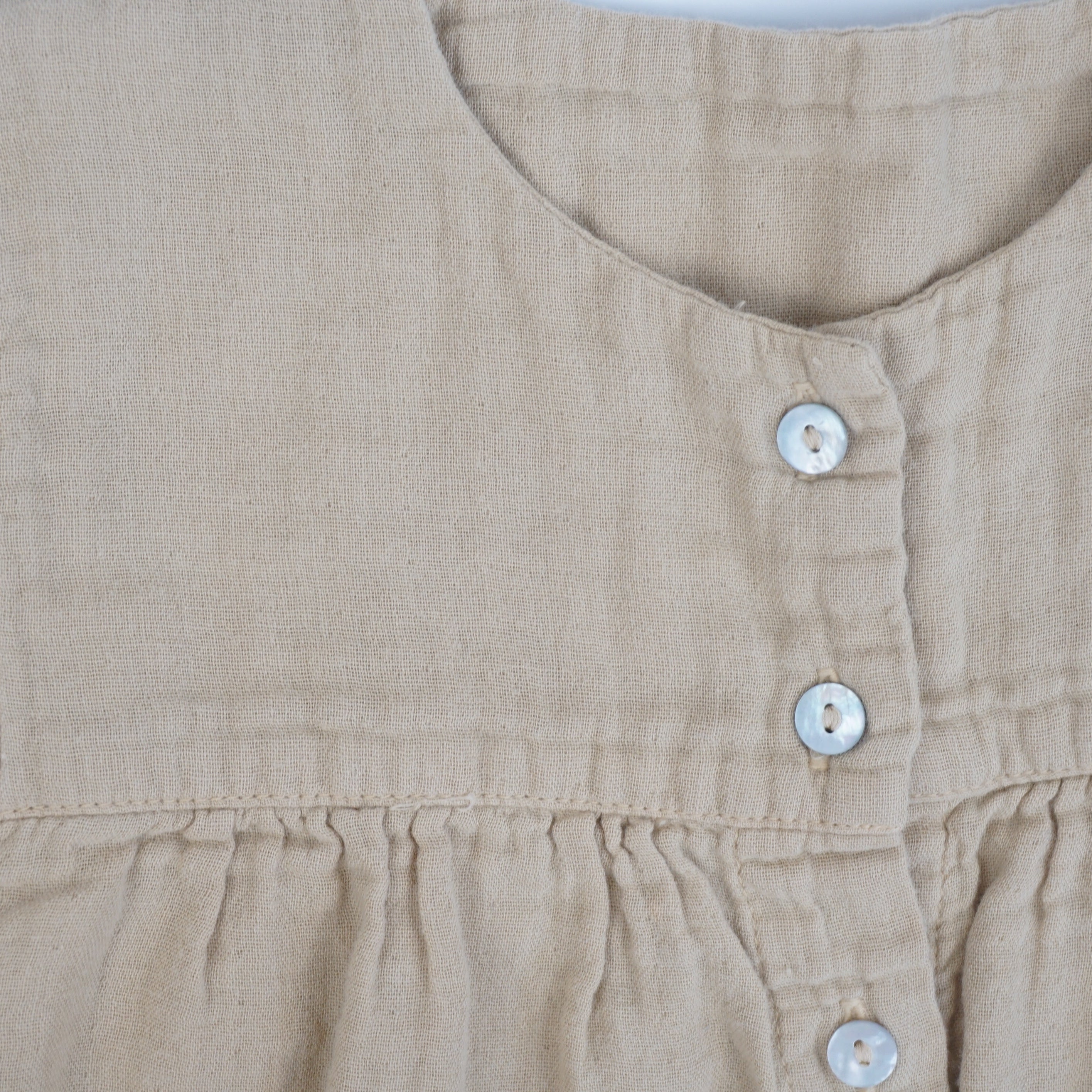 Chemise Beige - 12 mois