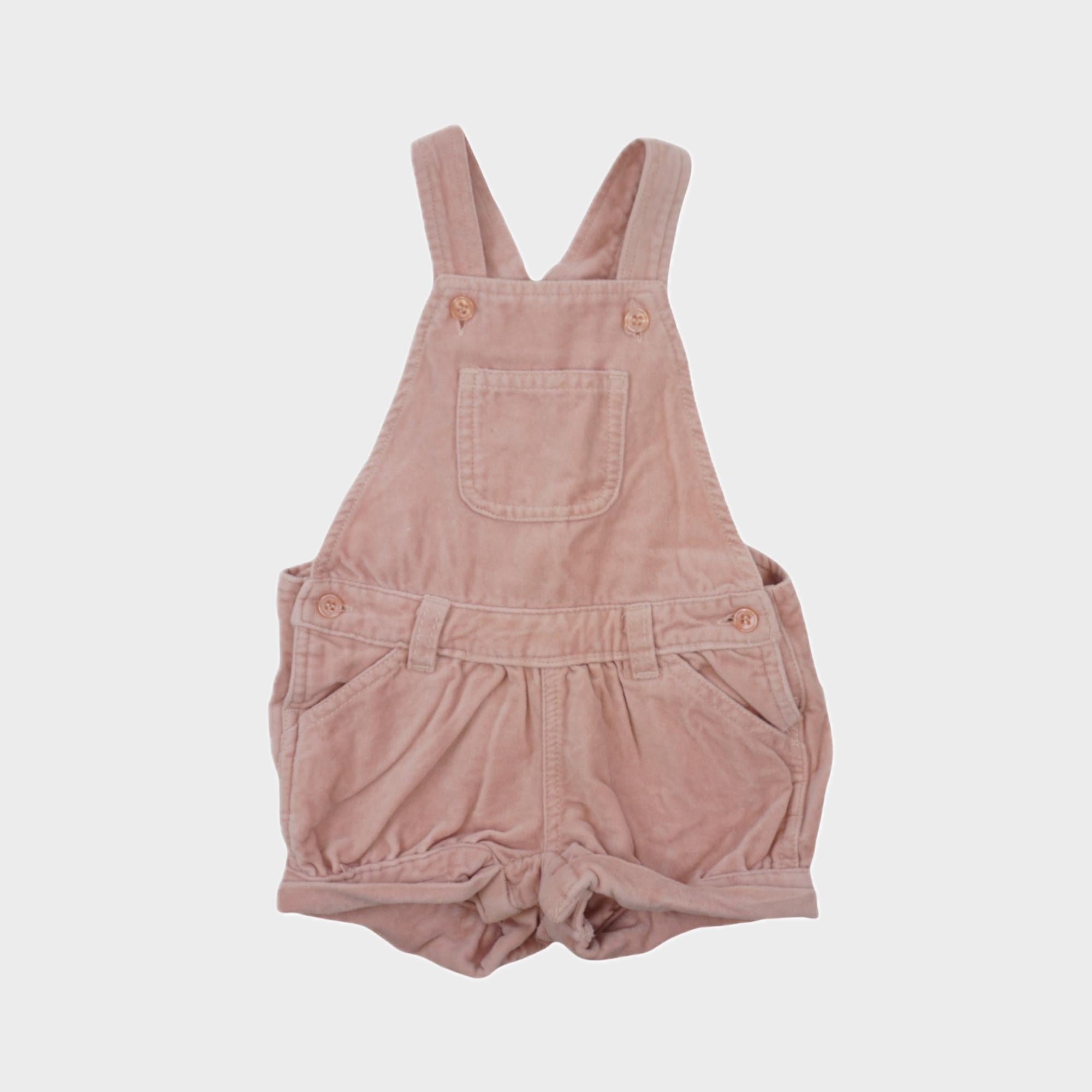 Salopette Rose - 6 mois