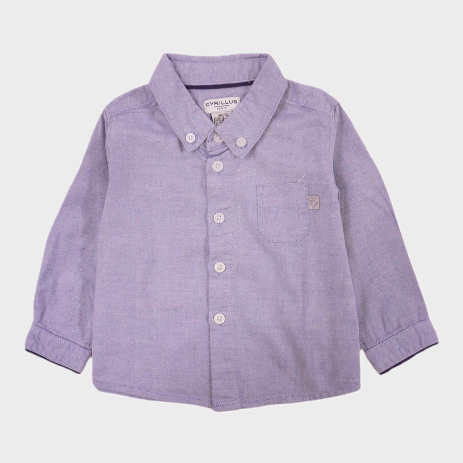 Chemise Bleu - 9 mois