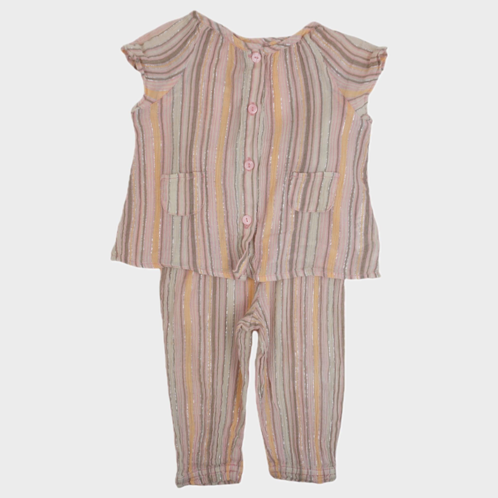 Ensemble Multicolore - 12 mois