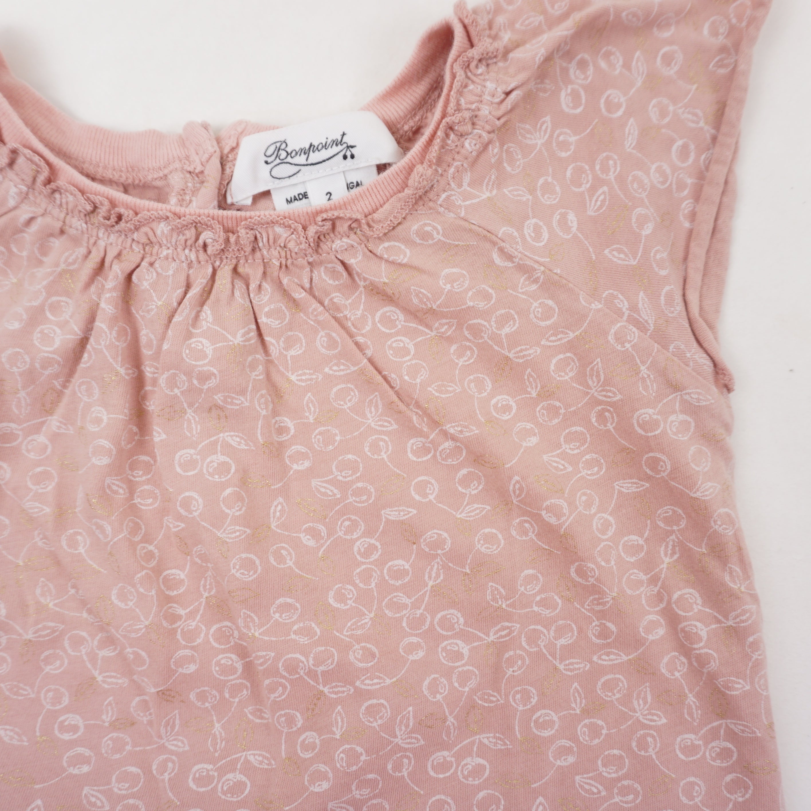Pyjama Rose - 2 ans