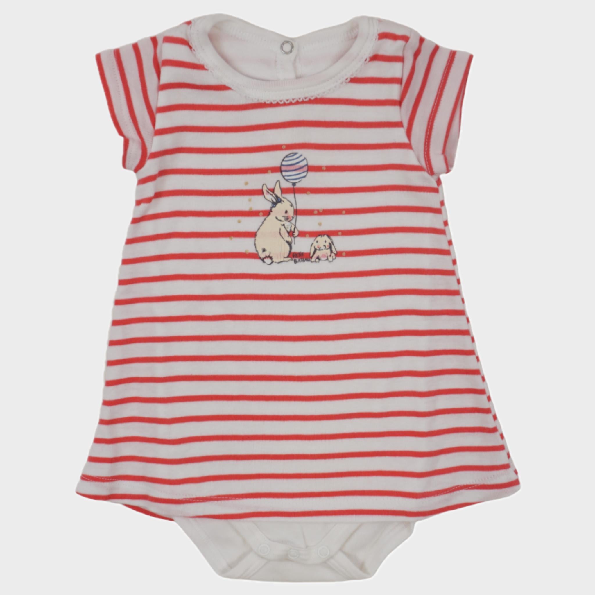 Body t-shirt Multicolore - 3 mois