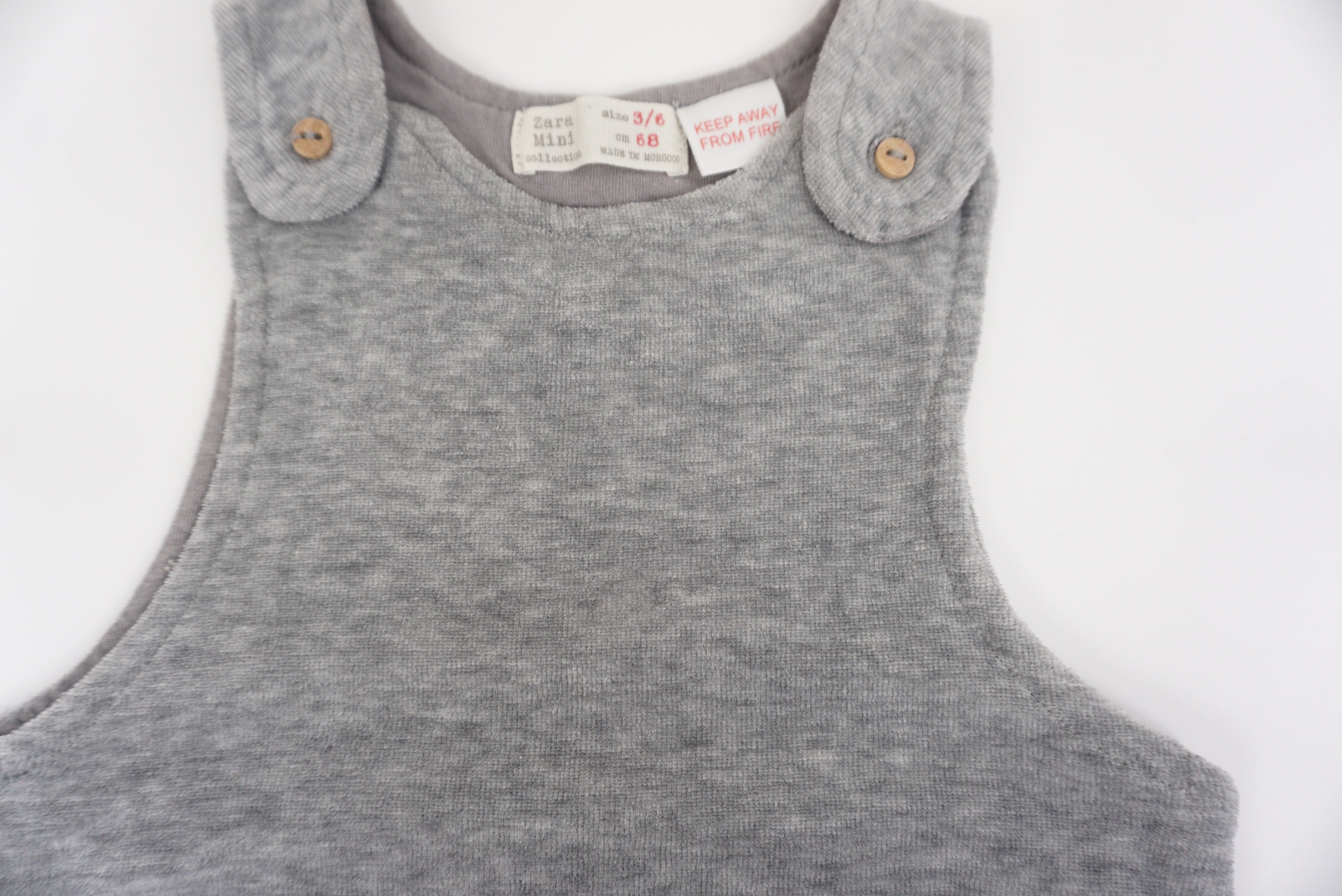 Combinaison Gris - 3/6 mois