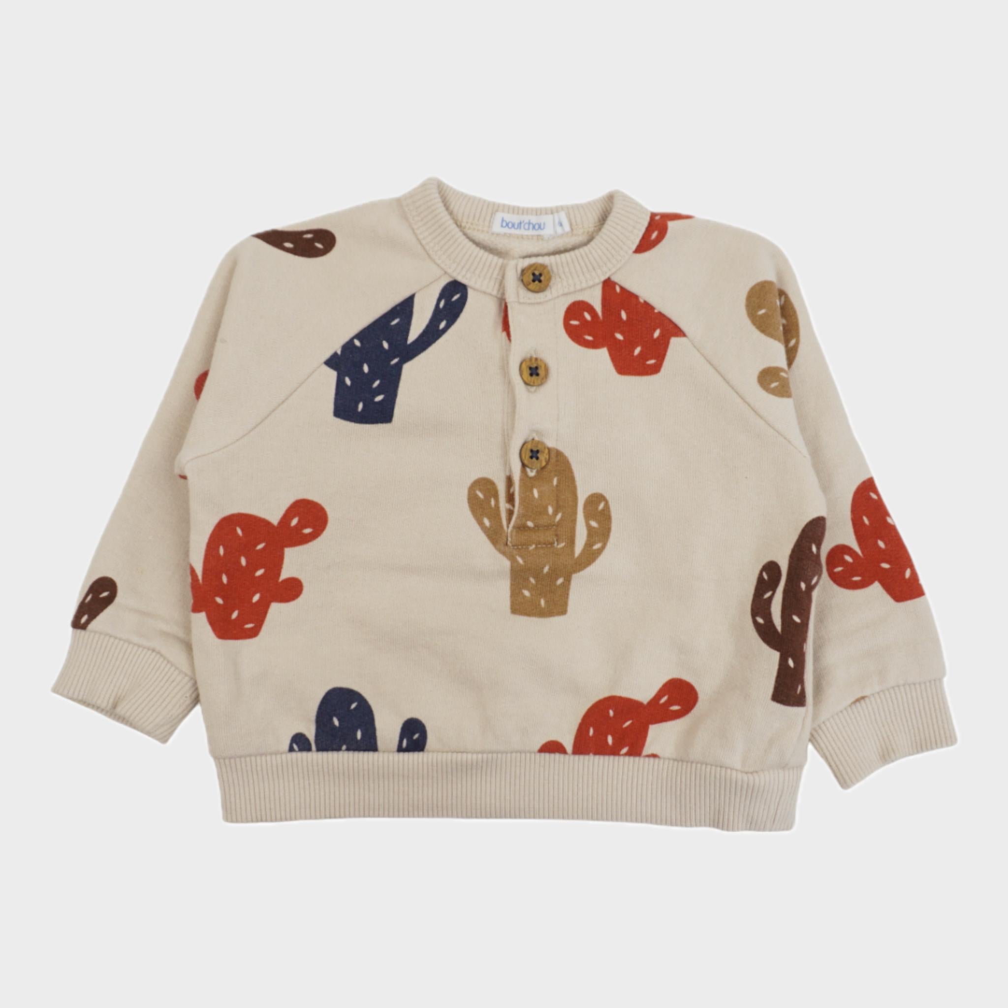 Sweat Beige - 6 mois