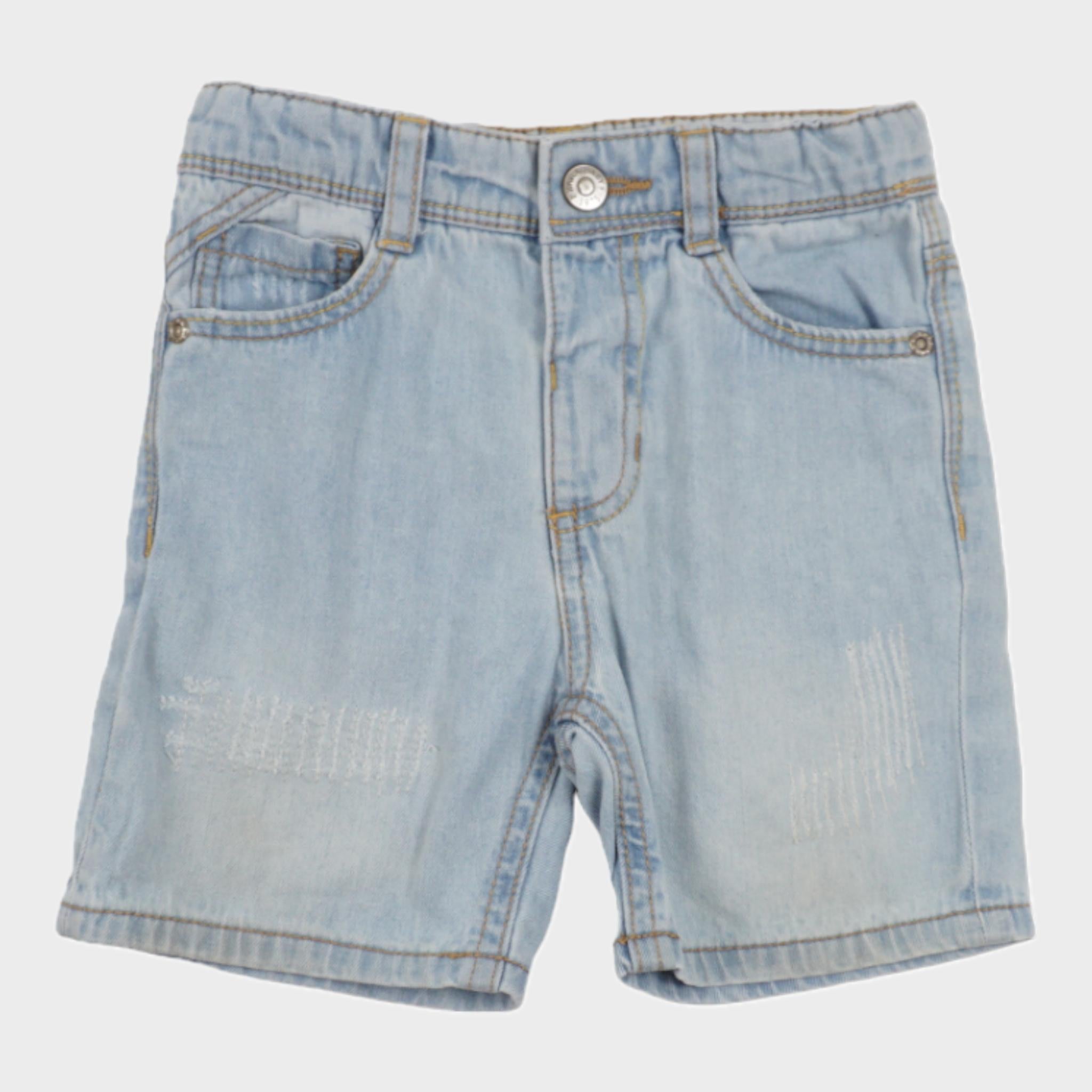 Bermuda Bleu - 12/18 mois
