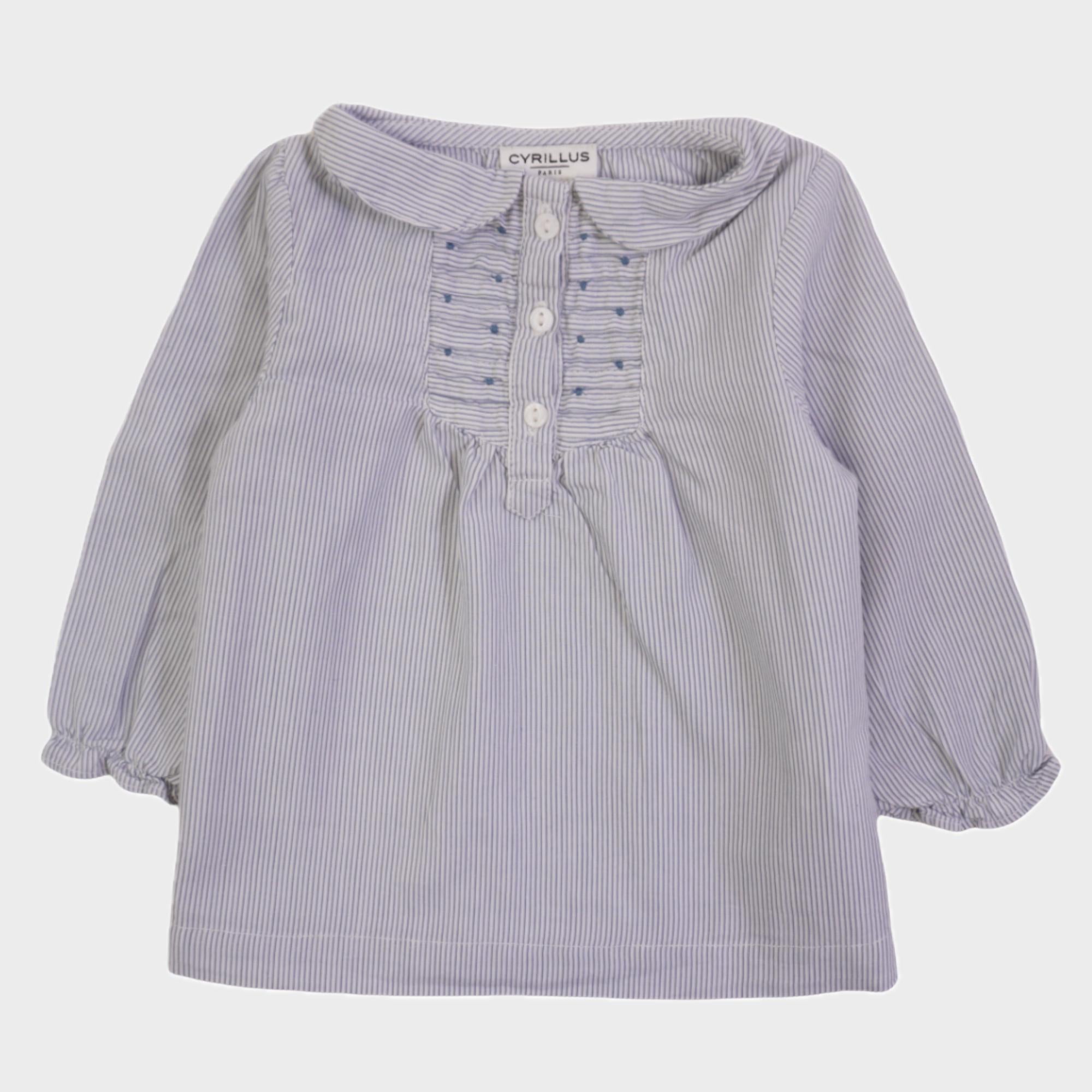 Blouse Bleu - 12 mois