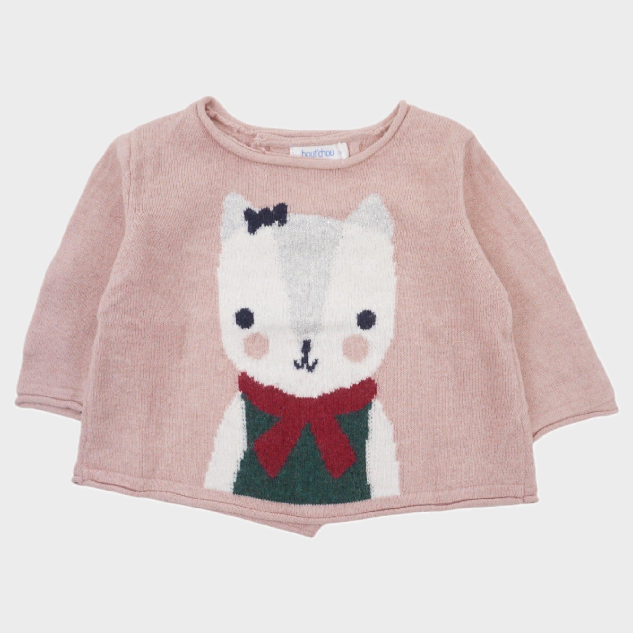 Pull Rose - 3 mois