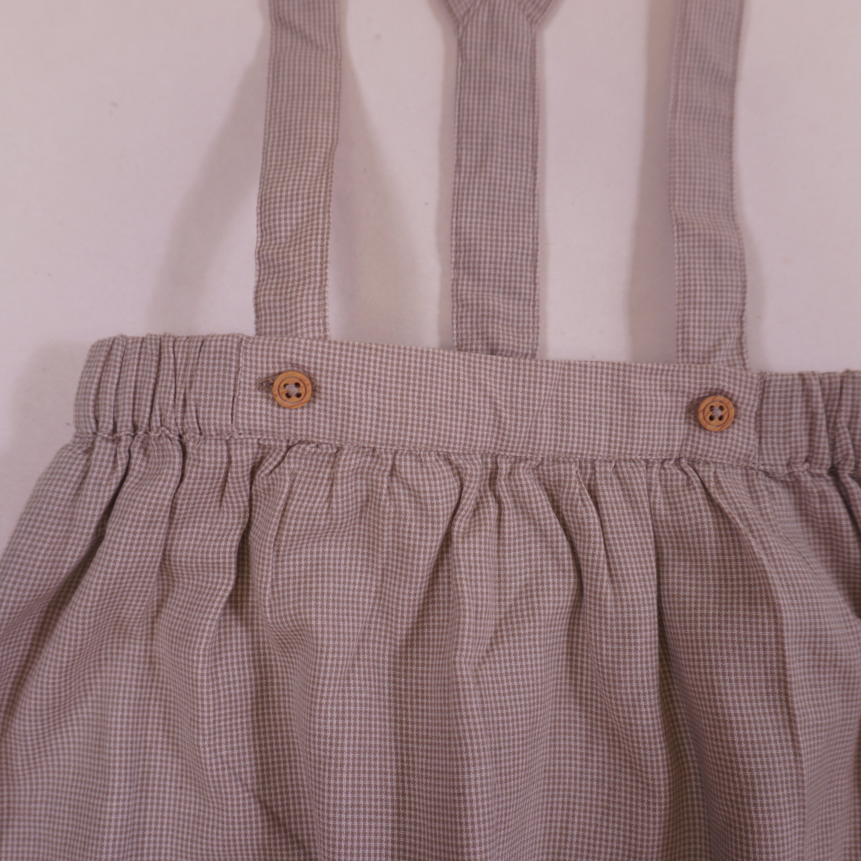 Bloomer à bretelles Taupe - 12 mois