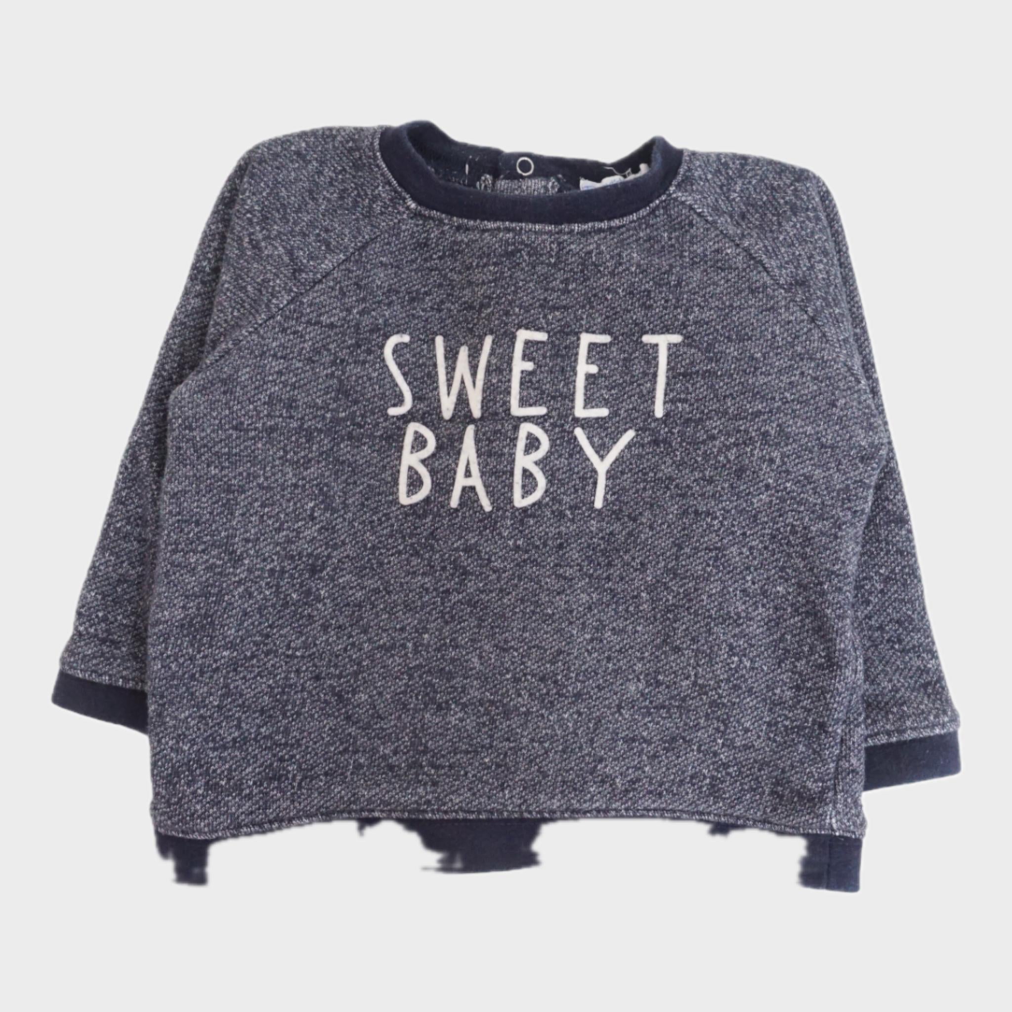 Sweat Bleu - 18 mois